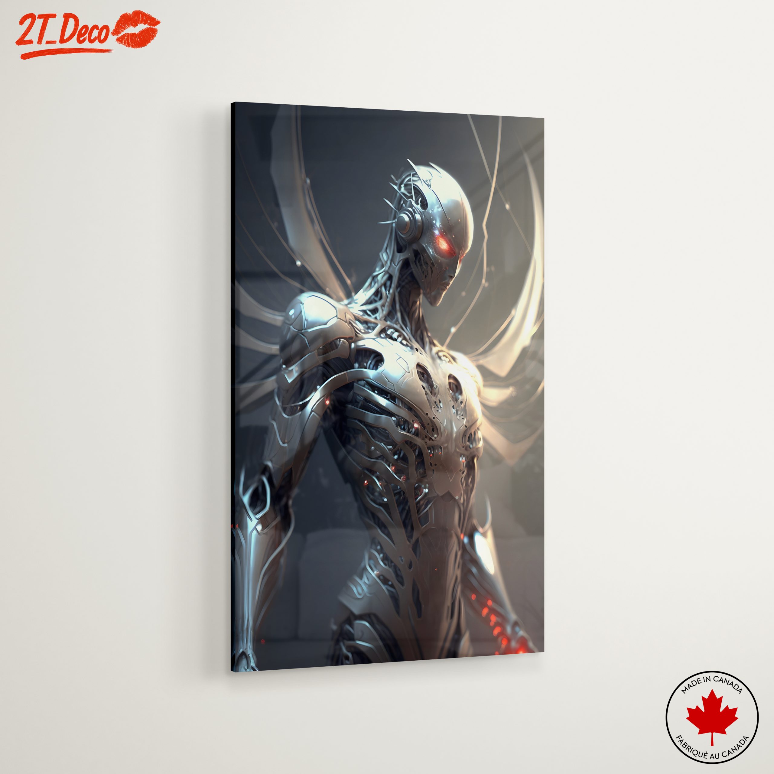 Futuristic Robotic Human Character Art - Image 6