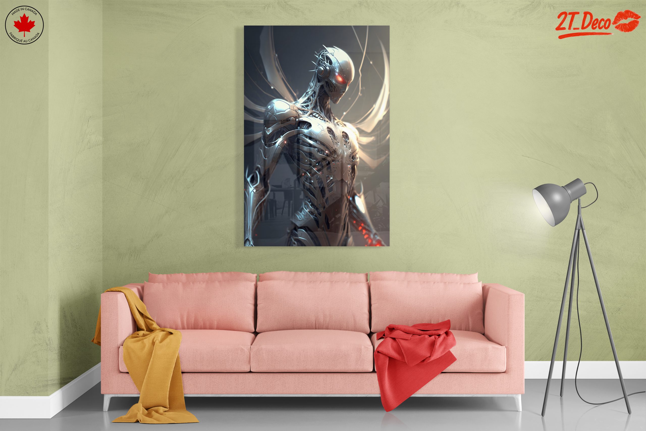 Futuristic Robotic Human Character Art - Image 7