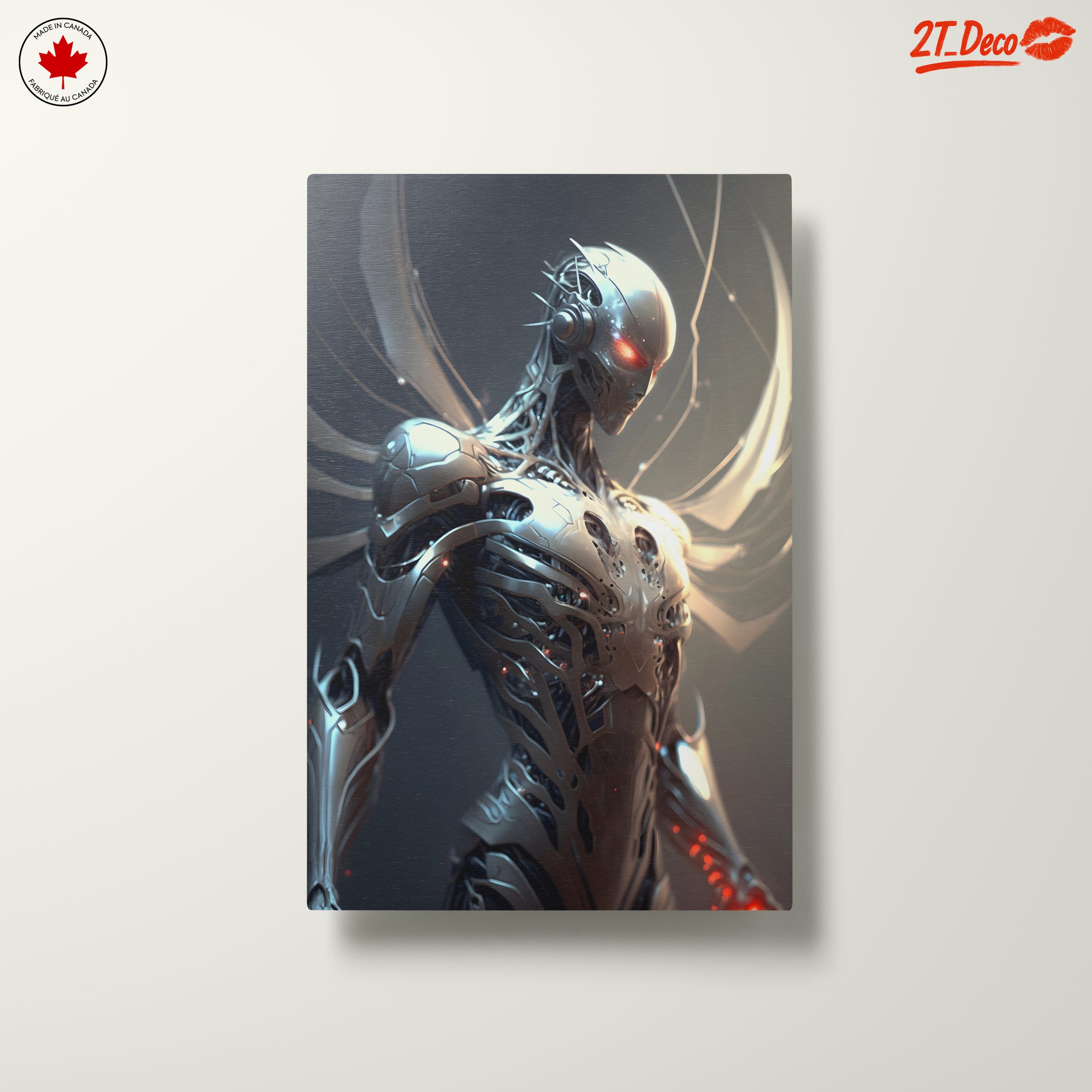 Futuristic Robotic Human Character Art - Image 10