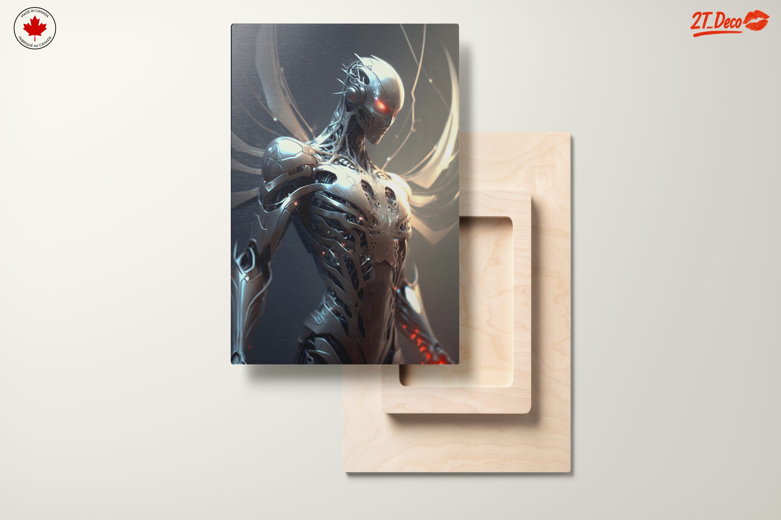 Futuristic Robotic Human Character Art - Image 11