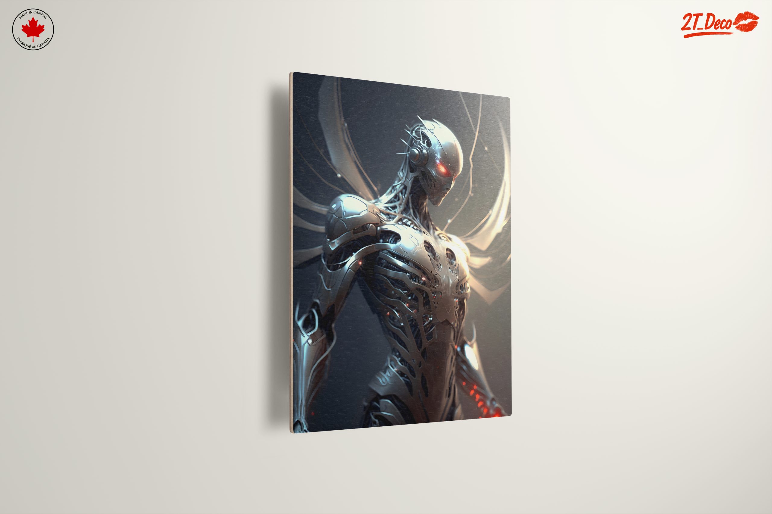 Futuristic Robotic Human Character Art - Image 13