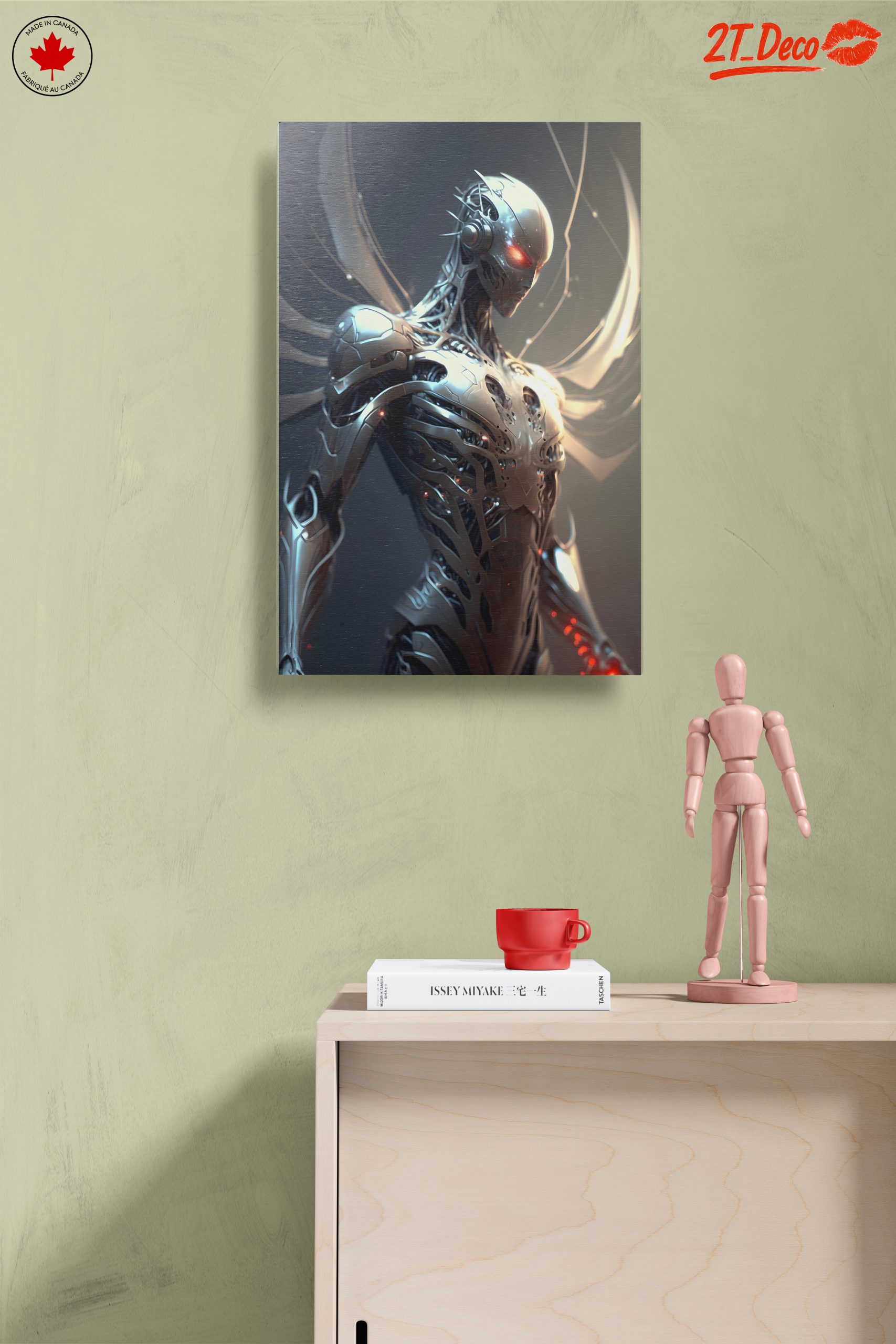 Futuristic Robotic Human Character Art - Image 14