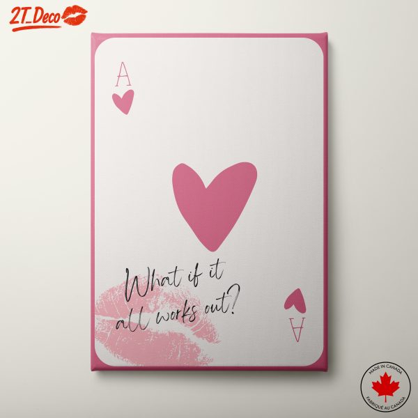Inspirational Quote With Heart Design