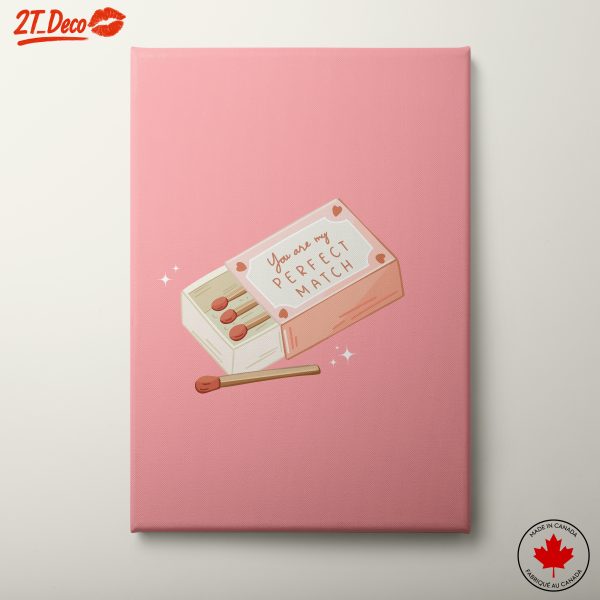 You Are My Perfect Match Illustration