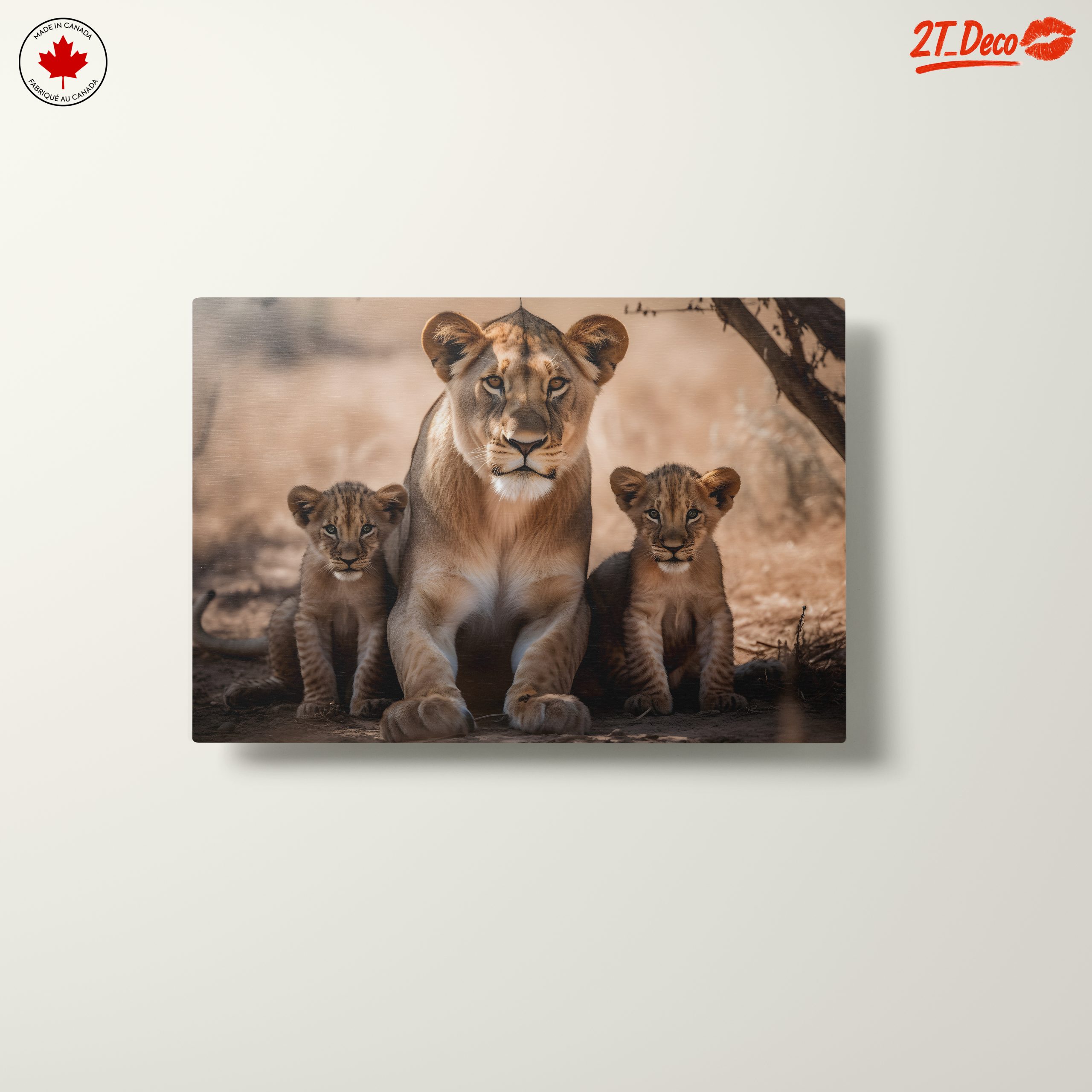 Majestic Lion Family in Nature - Image 10