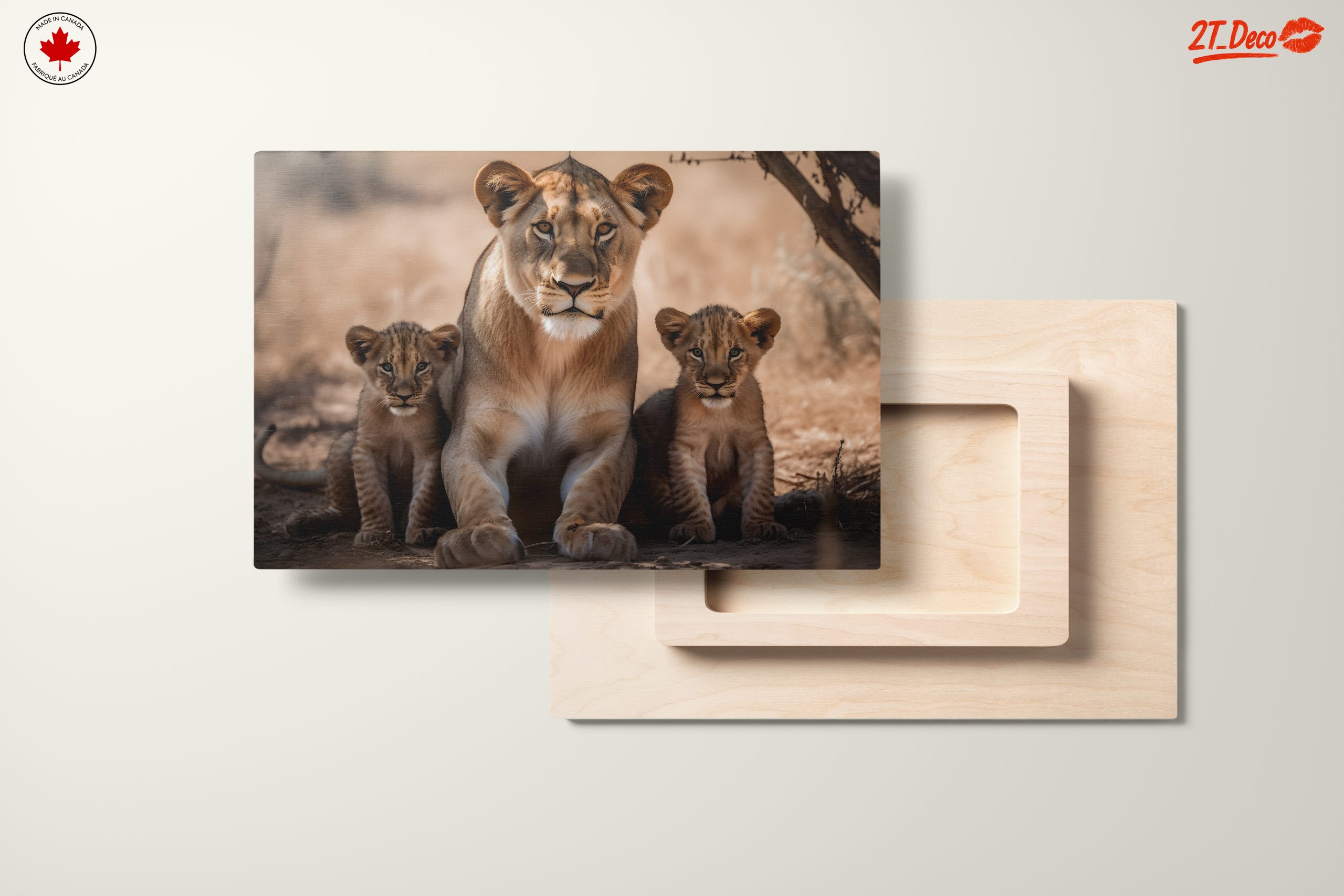 Majestic Lion Family in Nature - Image 11