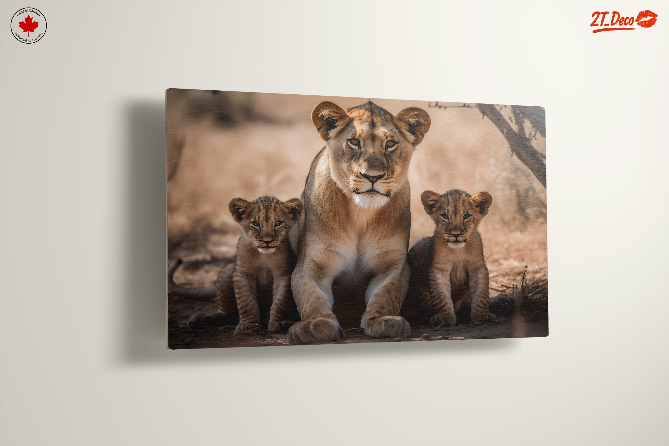 Majestic Lion Family in Nature - Image 13