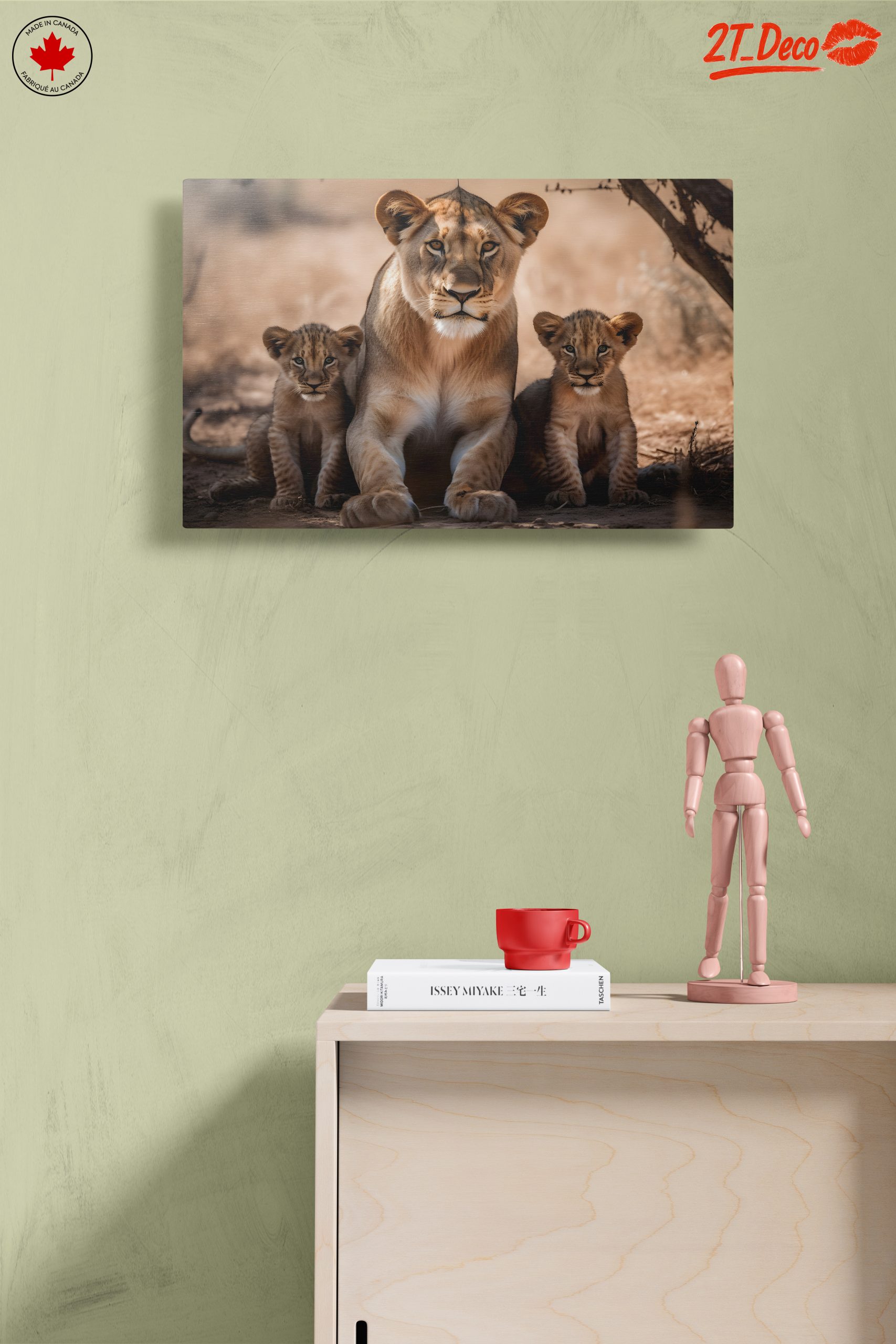 Majestic Lion Family in Nature - Image 14