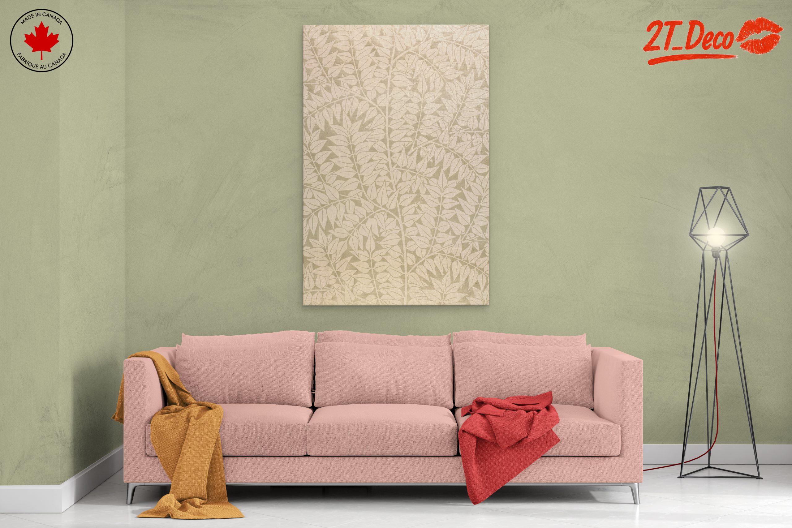 Delicate Botanical Leaf Art 2 - Image 2