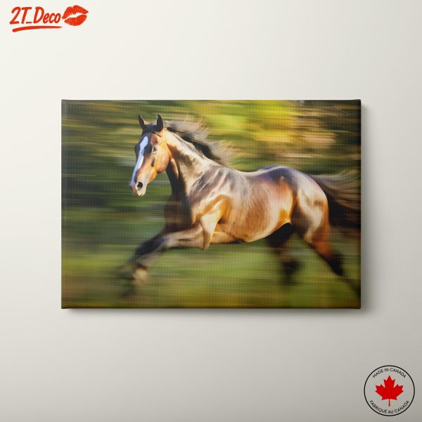 Dynamic Horse in Motion Artwork 2