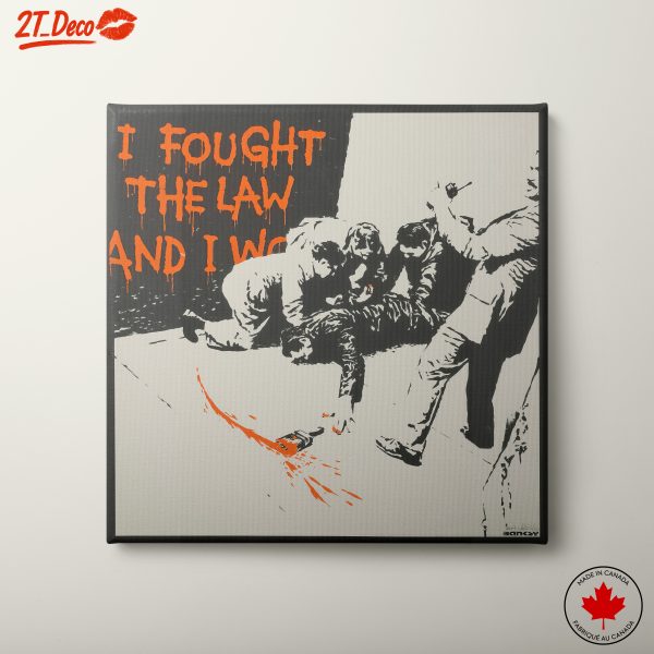 I Fought the Law Statement Artwork