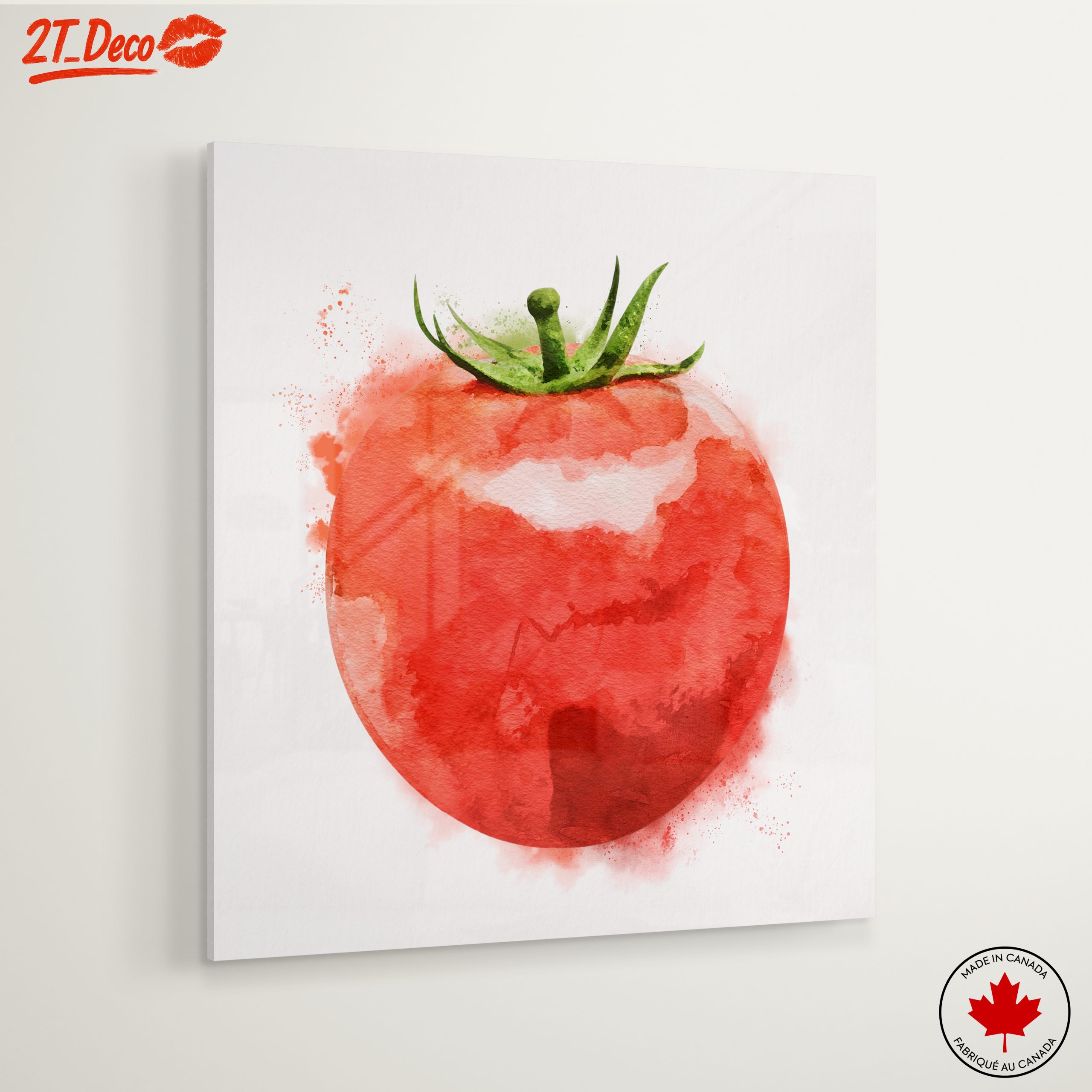 Stylized Tomato Abstract Art - Image 6