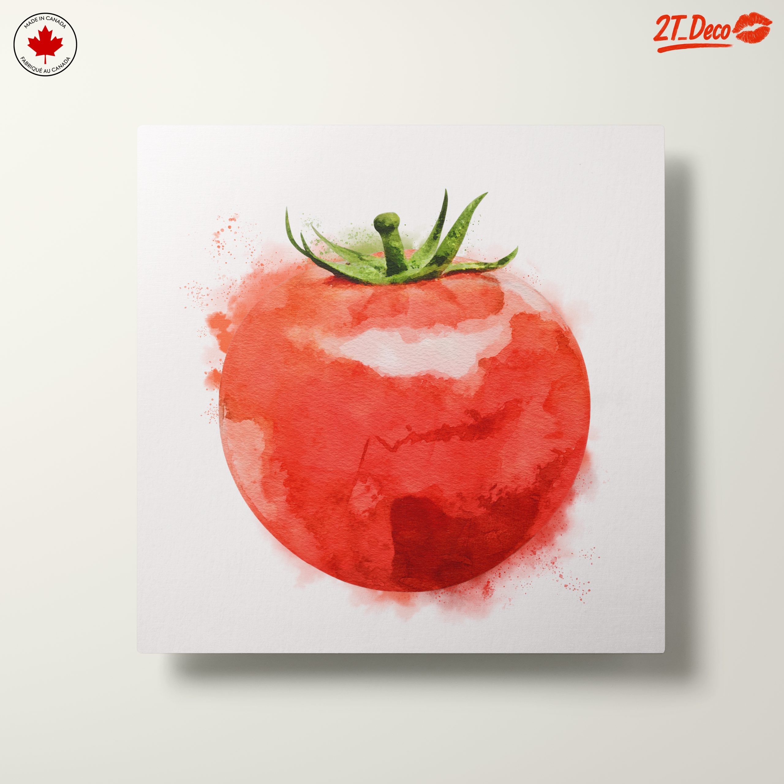 Stylized Tomato Abstract Art - Image 10
