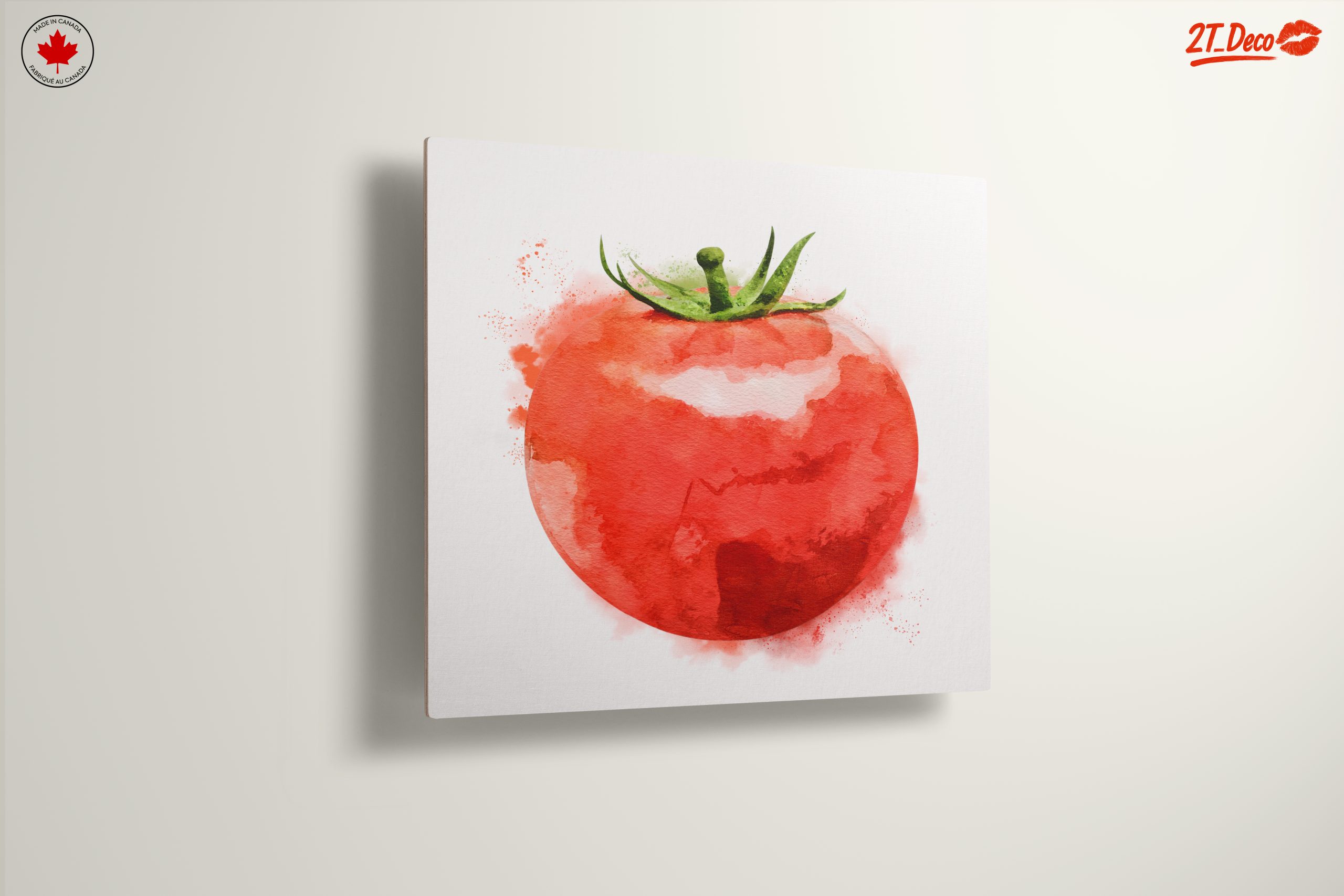 Stylized Tomato Abstract Art - Image 13