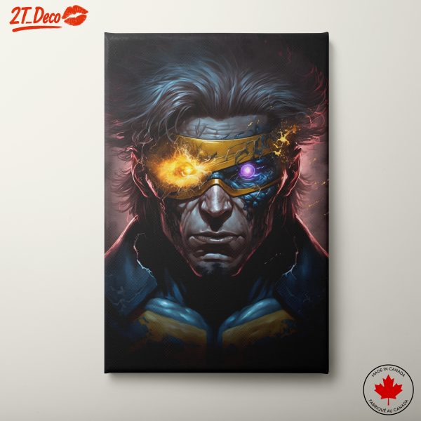 Dynamic Character with Unique Visor Art
