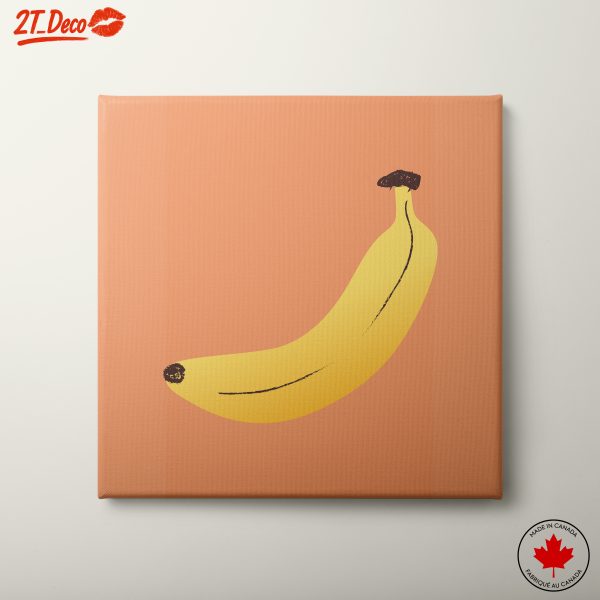 Minimalist Banana Illustration