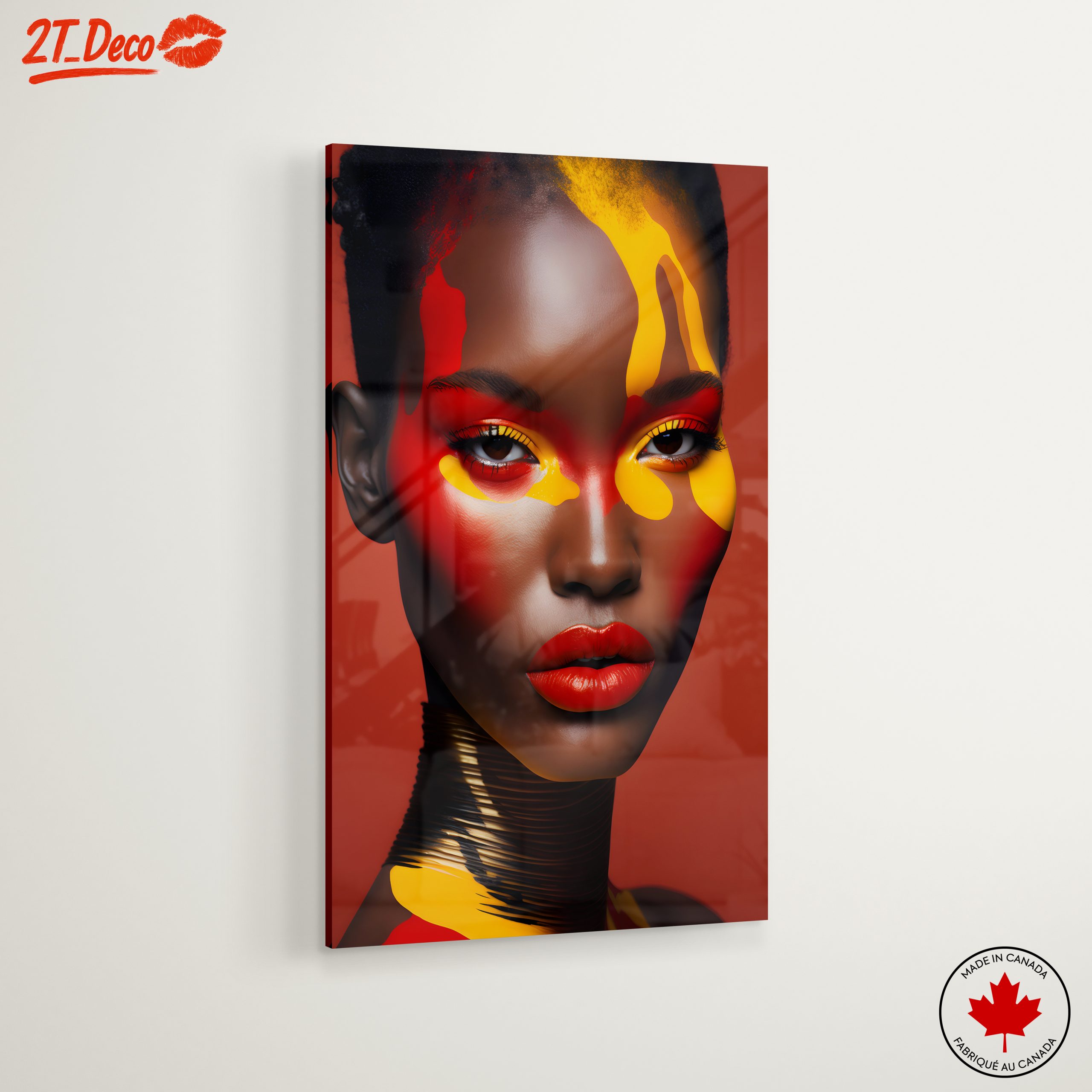 Vibrant Contemporary Portrait with Bold Colors 5 - Image 6
