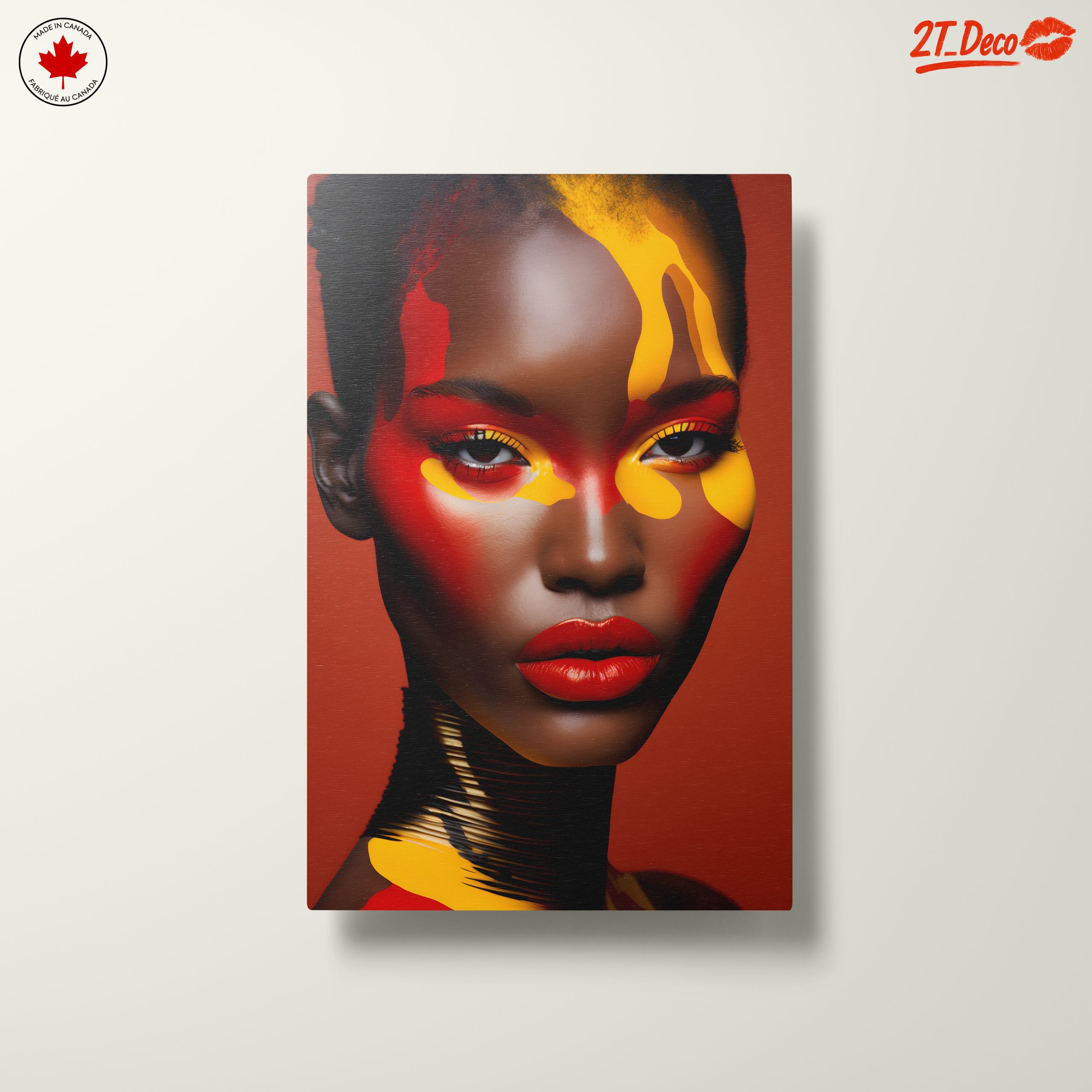 Vibrant Contemporary Portrait with Bold Colors 5 - Image 10