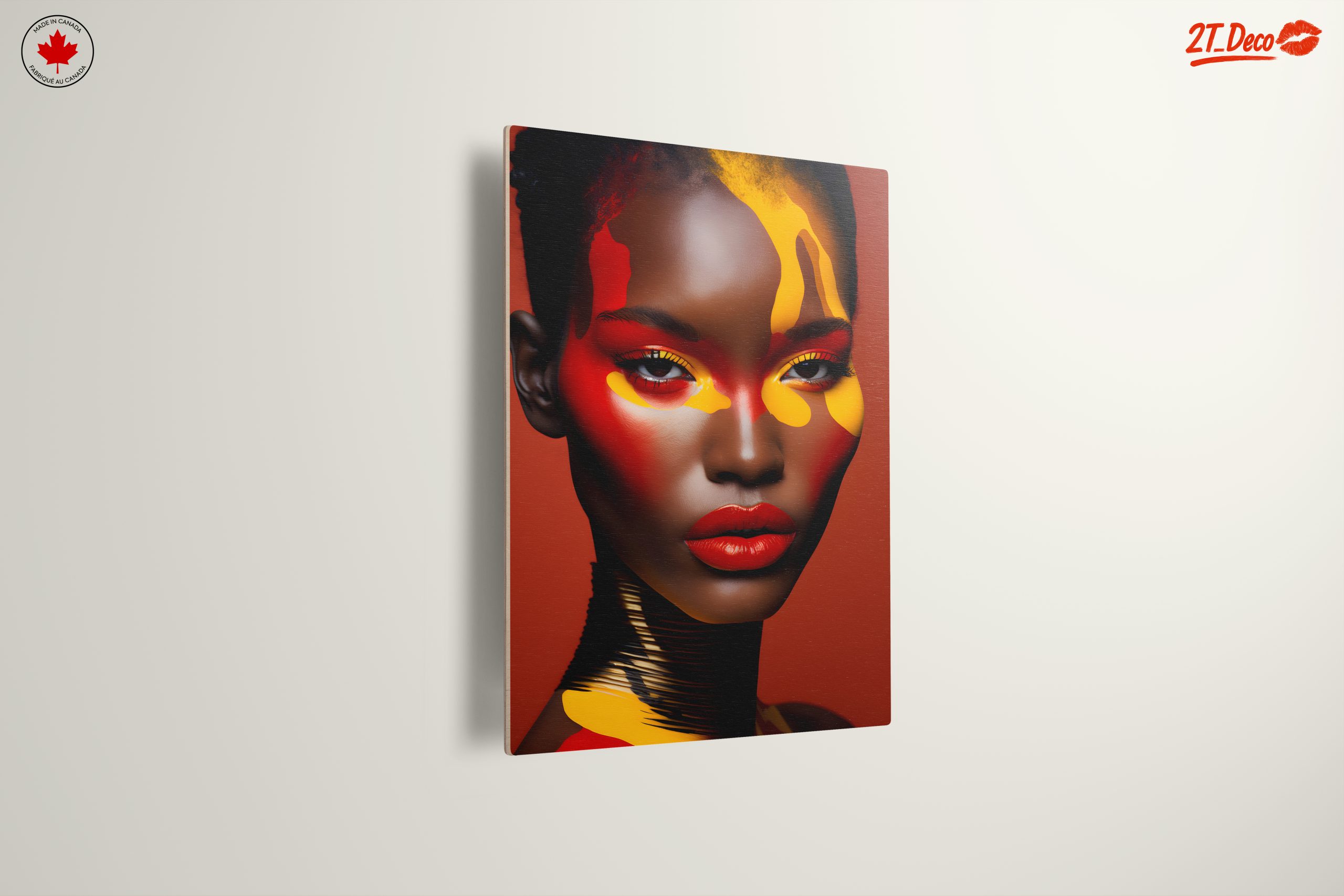 Vibrant Contemporary Portrait with Bold Colors 5 - Image 13