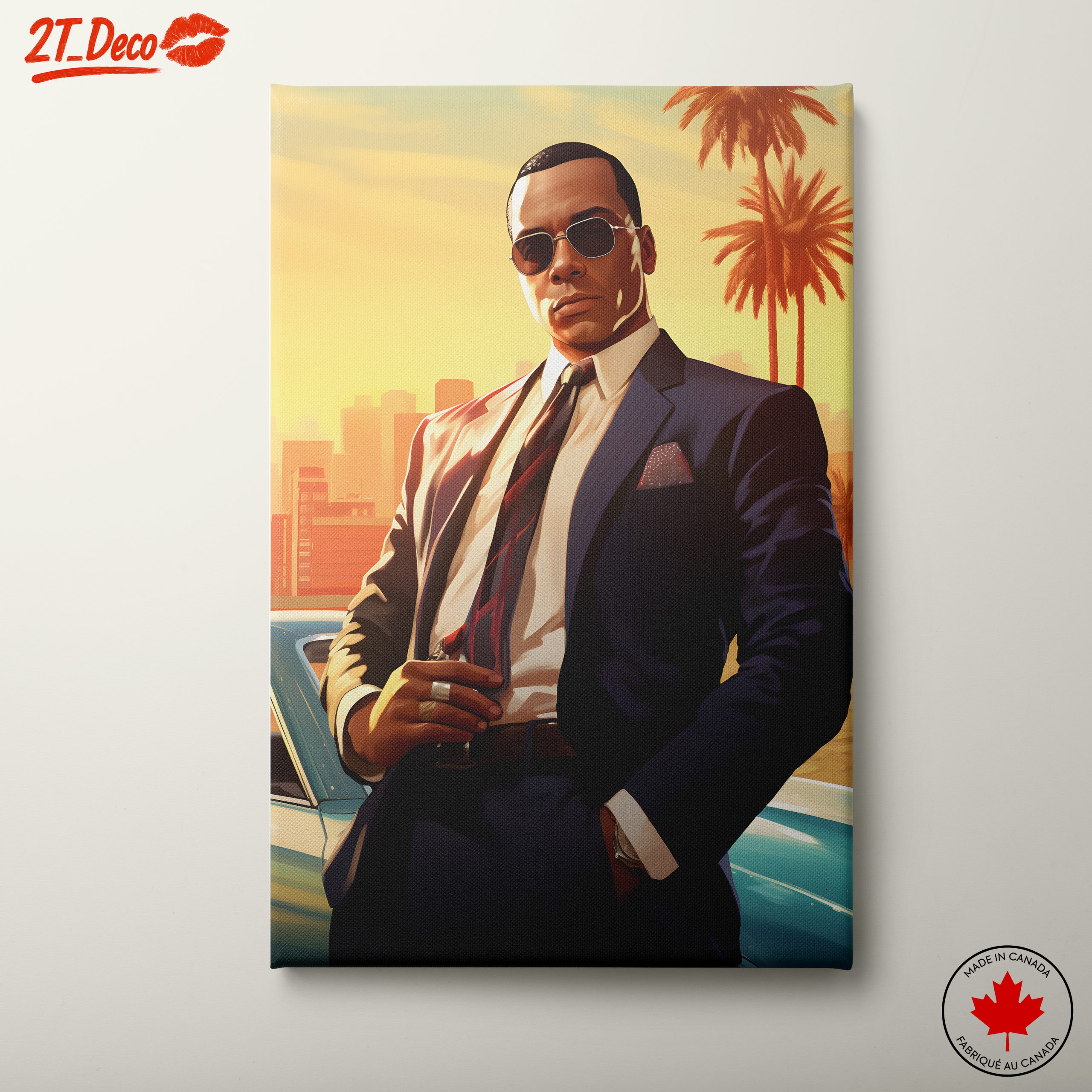 Stylized Character in Urban Setting 2