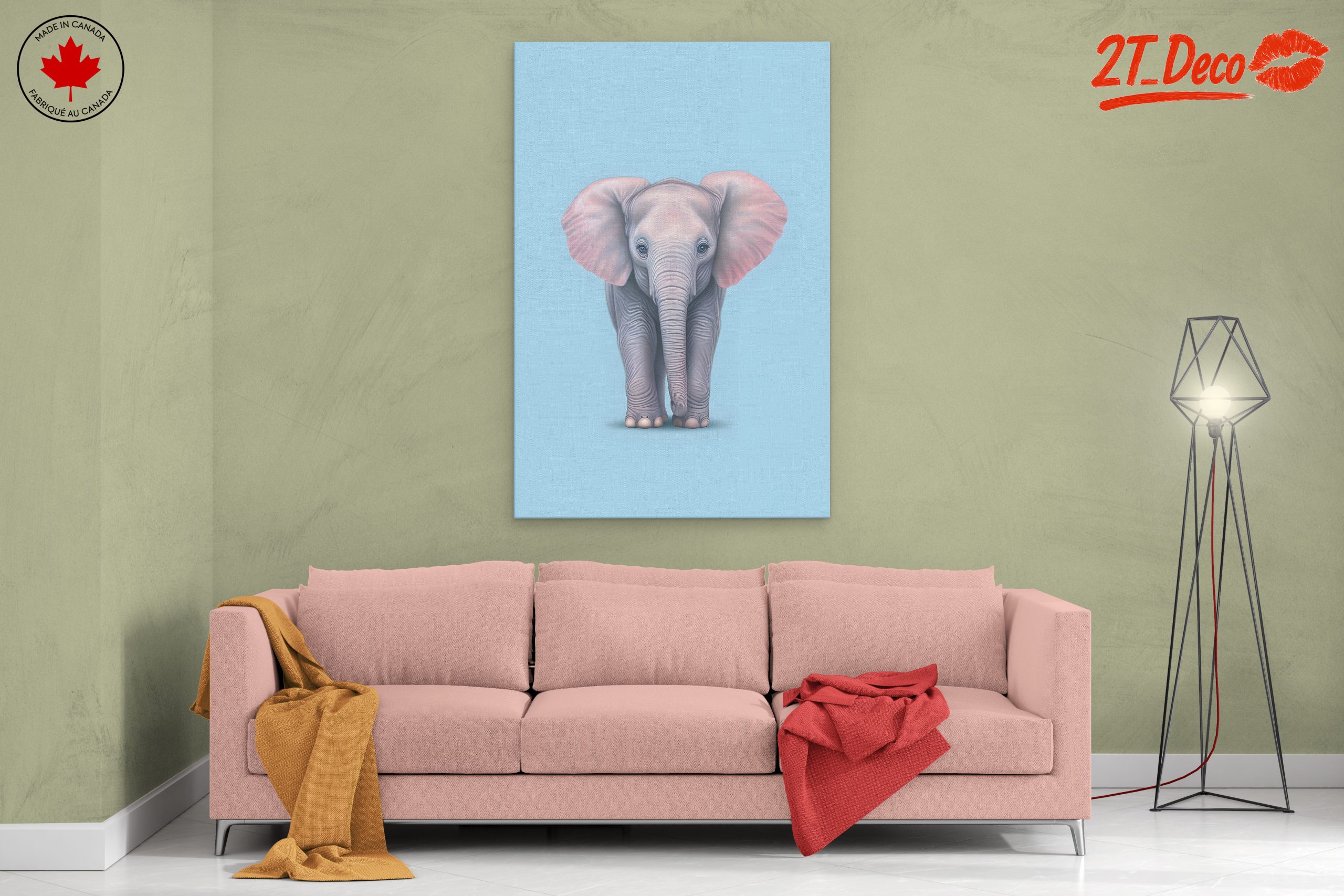 Adorable Elephant Illustration - Image 2