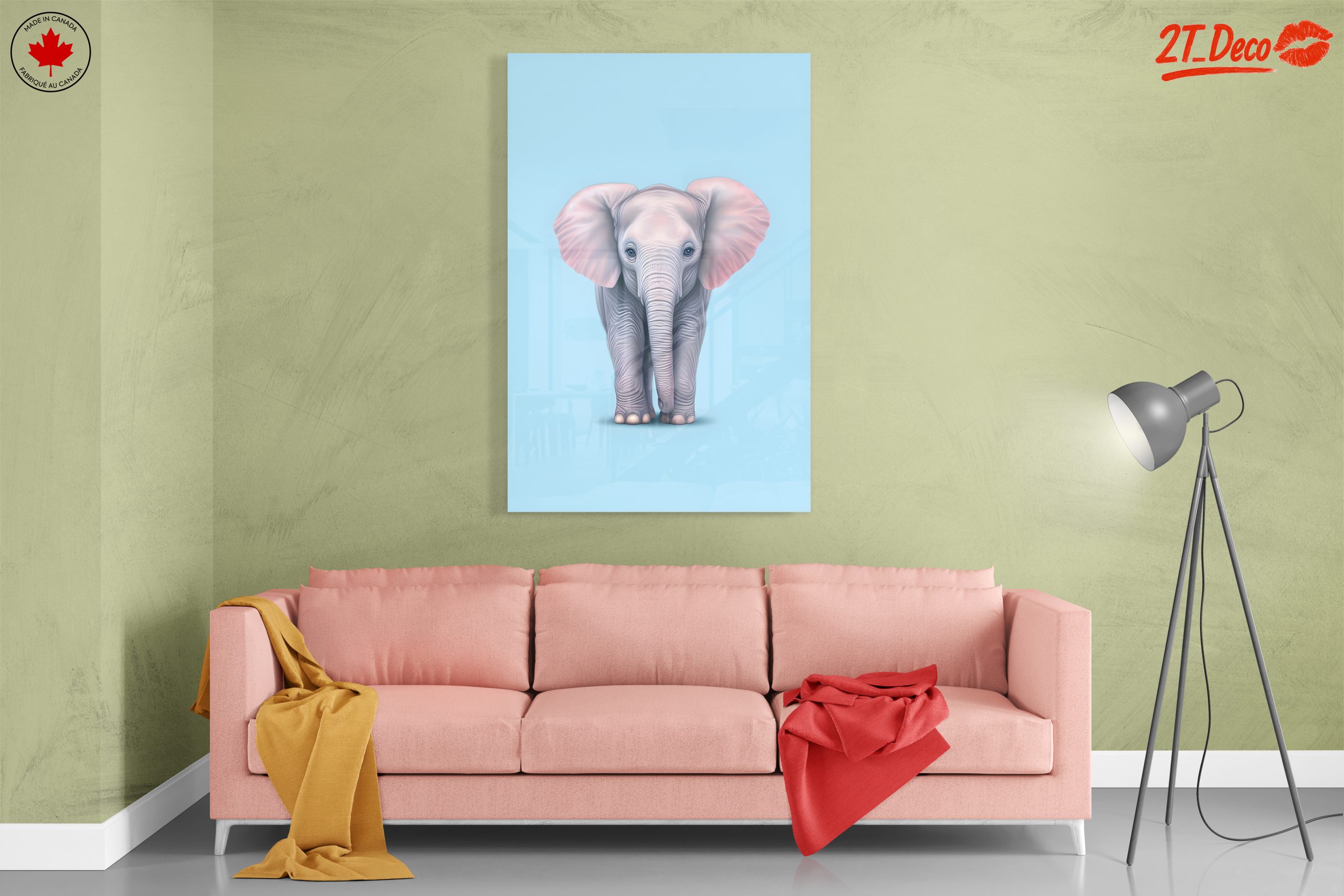 Adorable Elephant Illustration - Image 7