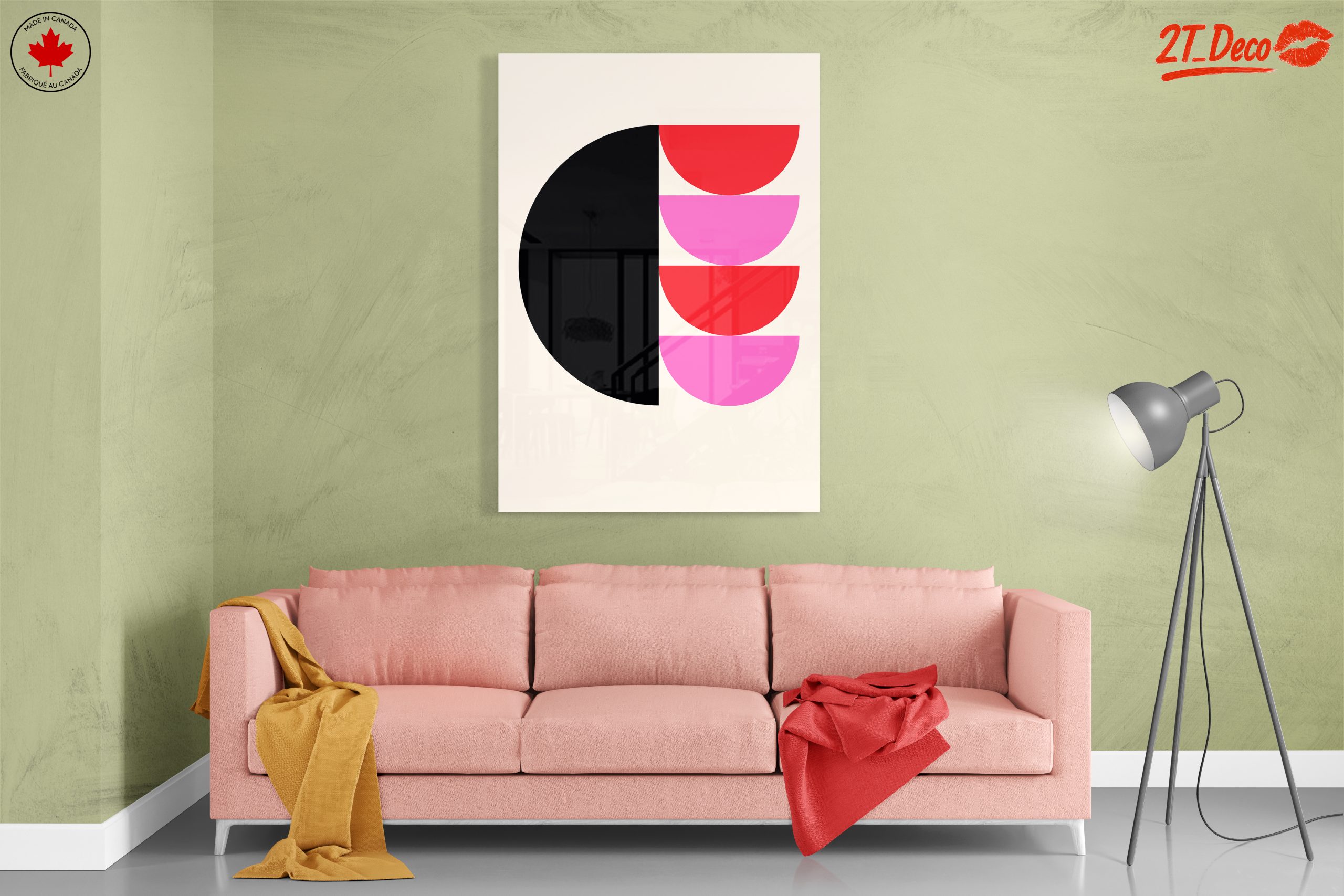 Geometric Abstract Art with Bold Colors 4 - Image 7