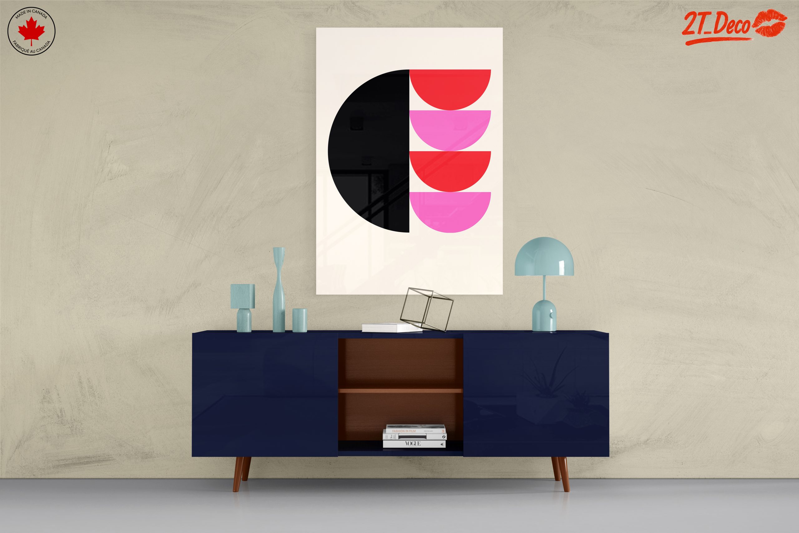 Geometric Abstract Art with Bold Colors 4 - Image 8