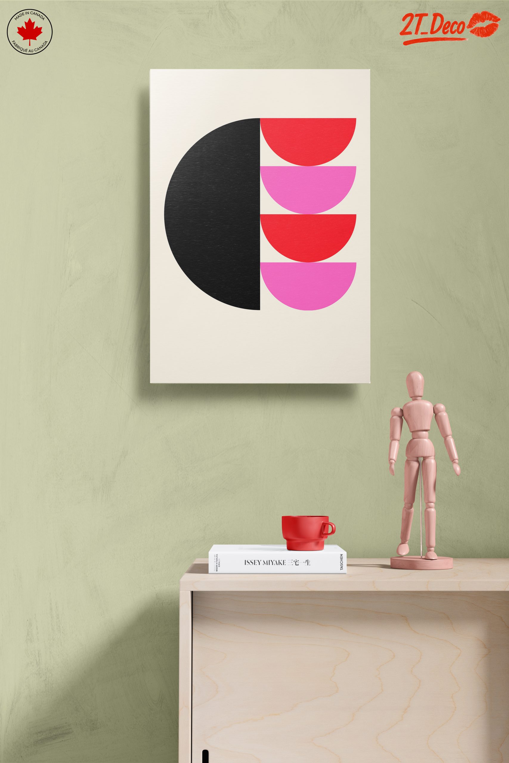 Geometric Abstract Art with Bold Colors 4 - Image 14