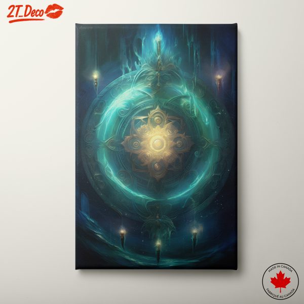 Ethereal Celestial Abstract Art