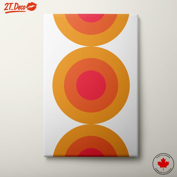 Vibrant Colorful Circle Art