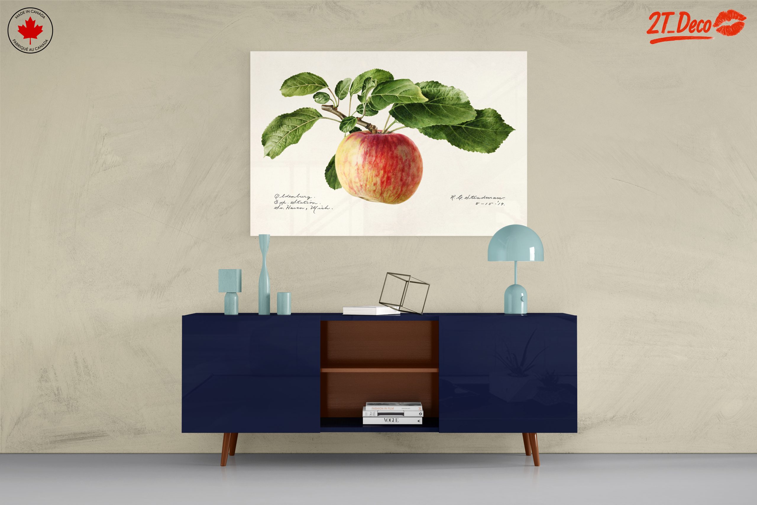 Realistic Botanical Apple Art - Image 8
