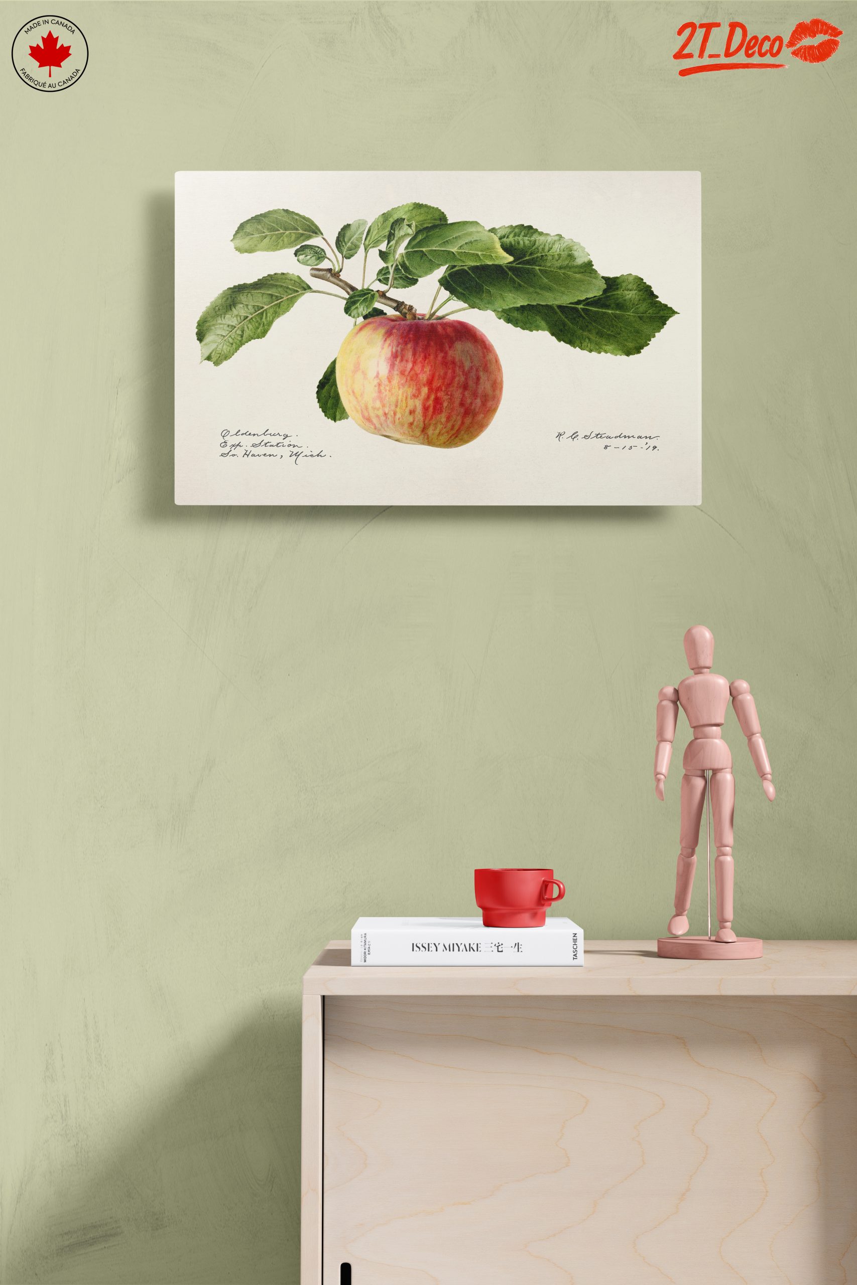 Realistic Botanical Apple Art - Image 14