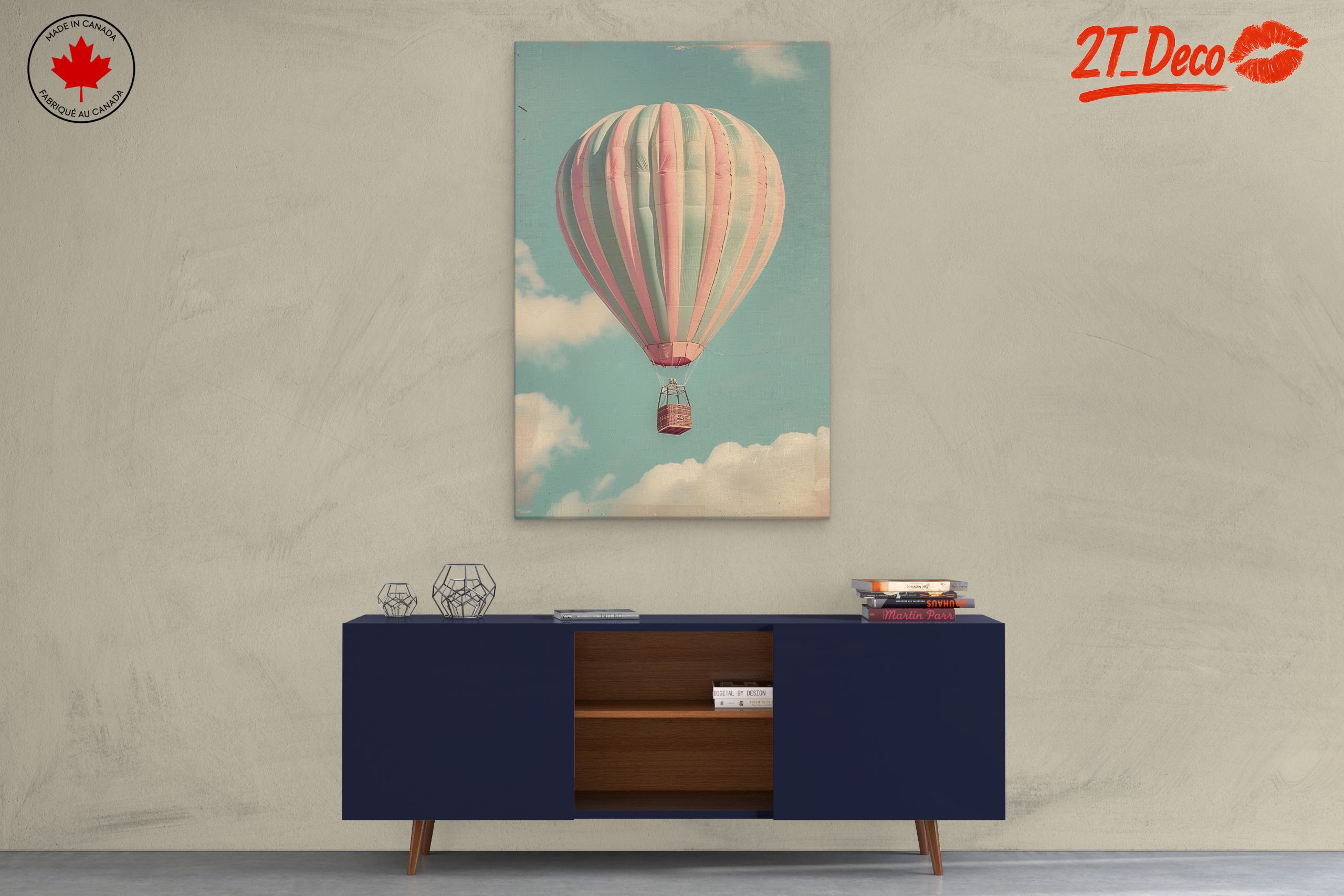 Pastel Hot Air Balloon Adventure - Image 3