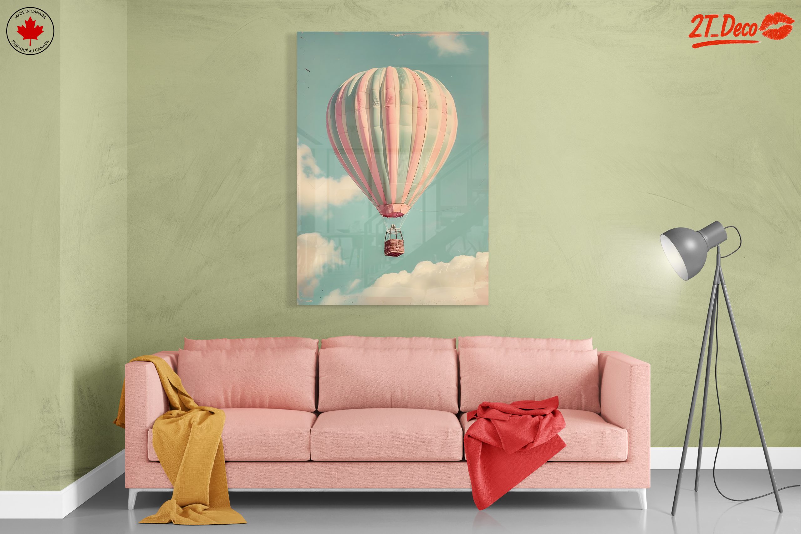 Pastel Hot Air Balloon Adventure - Image 7