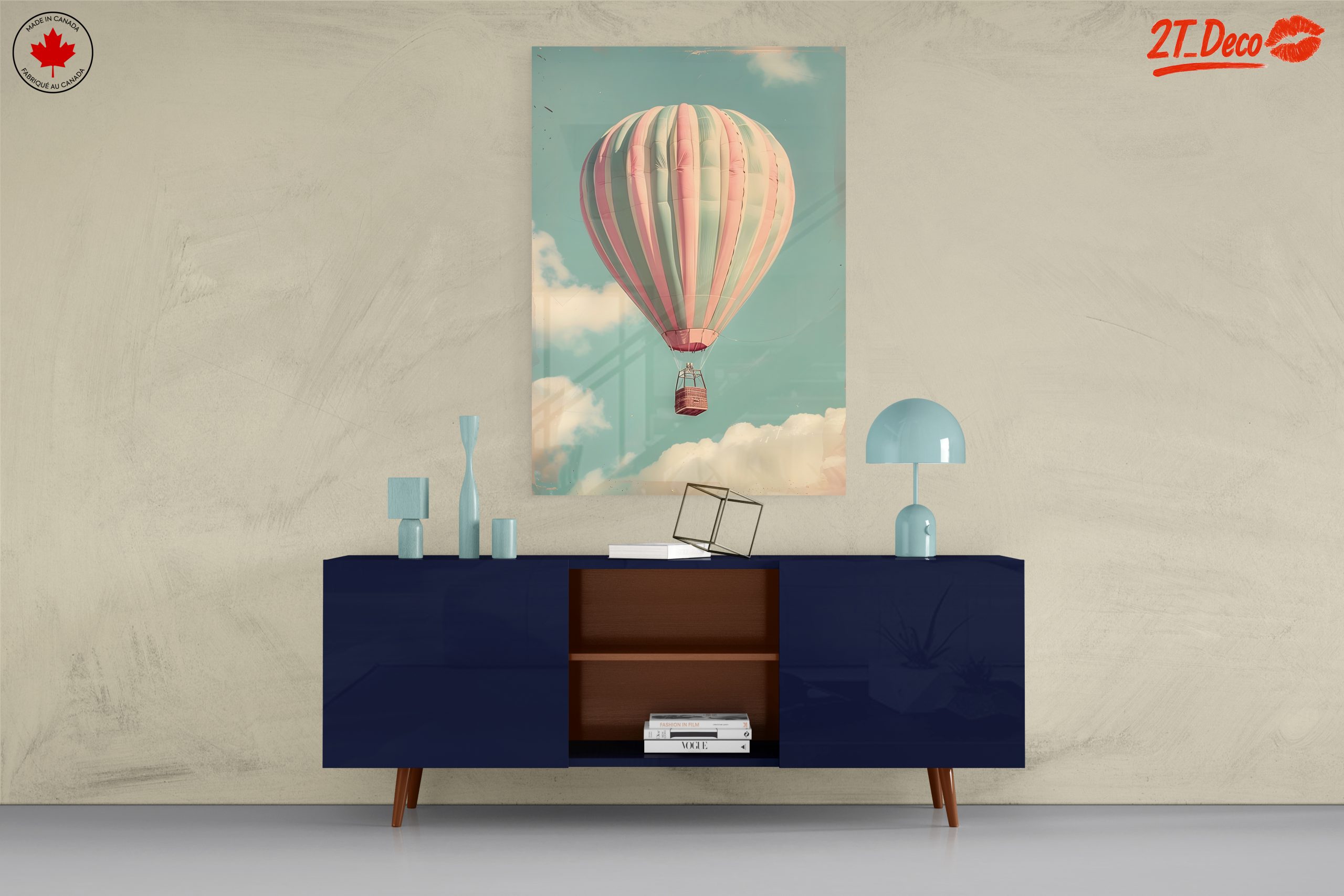 Pastel Hot Air Balloon Adventure - Image 8