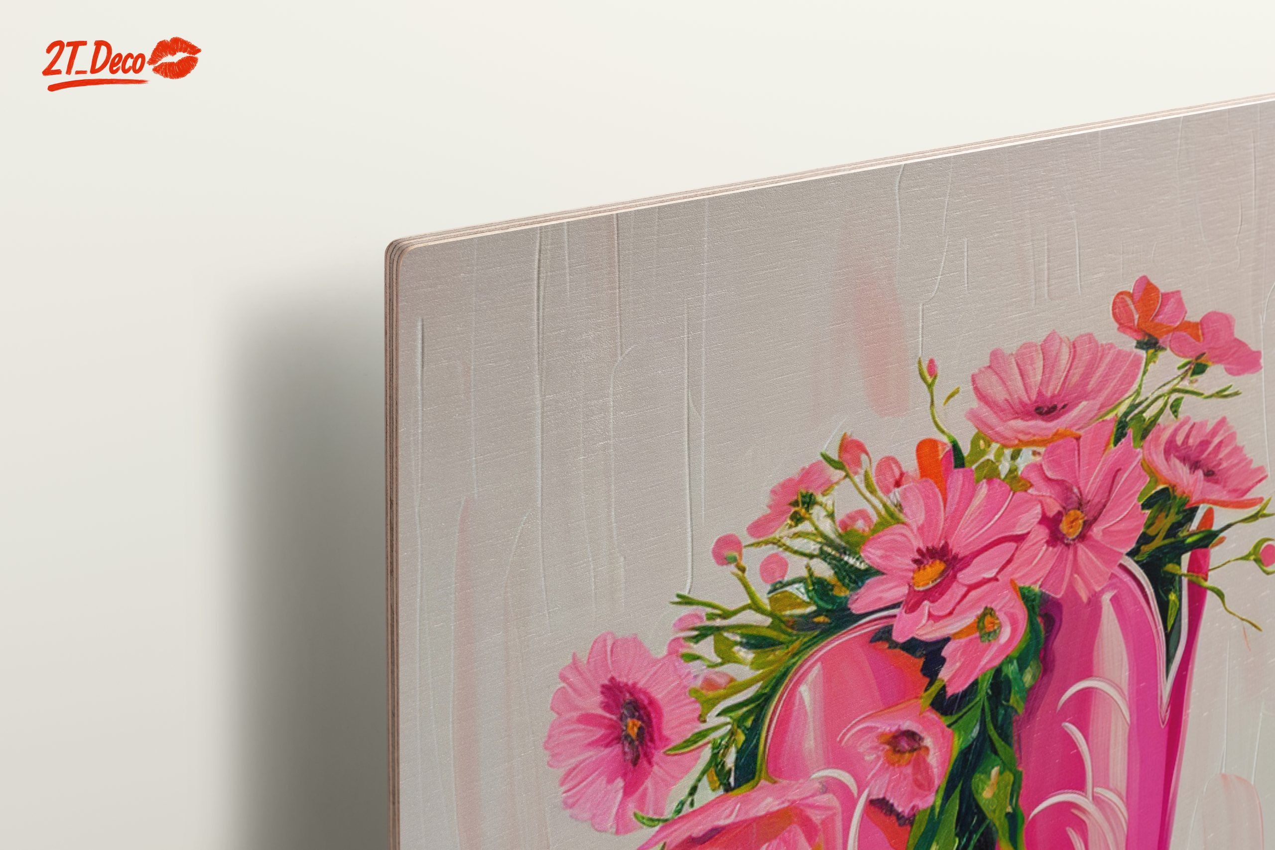 Pink Cowboy Boots with Flowers Art - Image 15