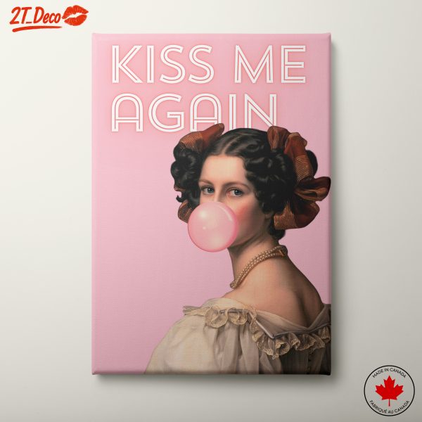 Kiss Me Again Contemporary Pop Art