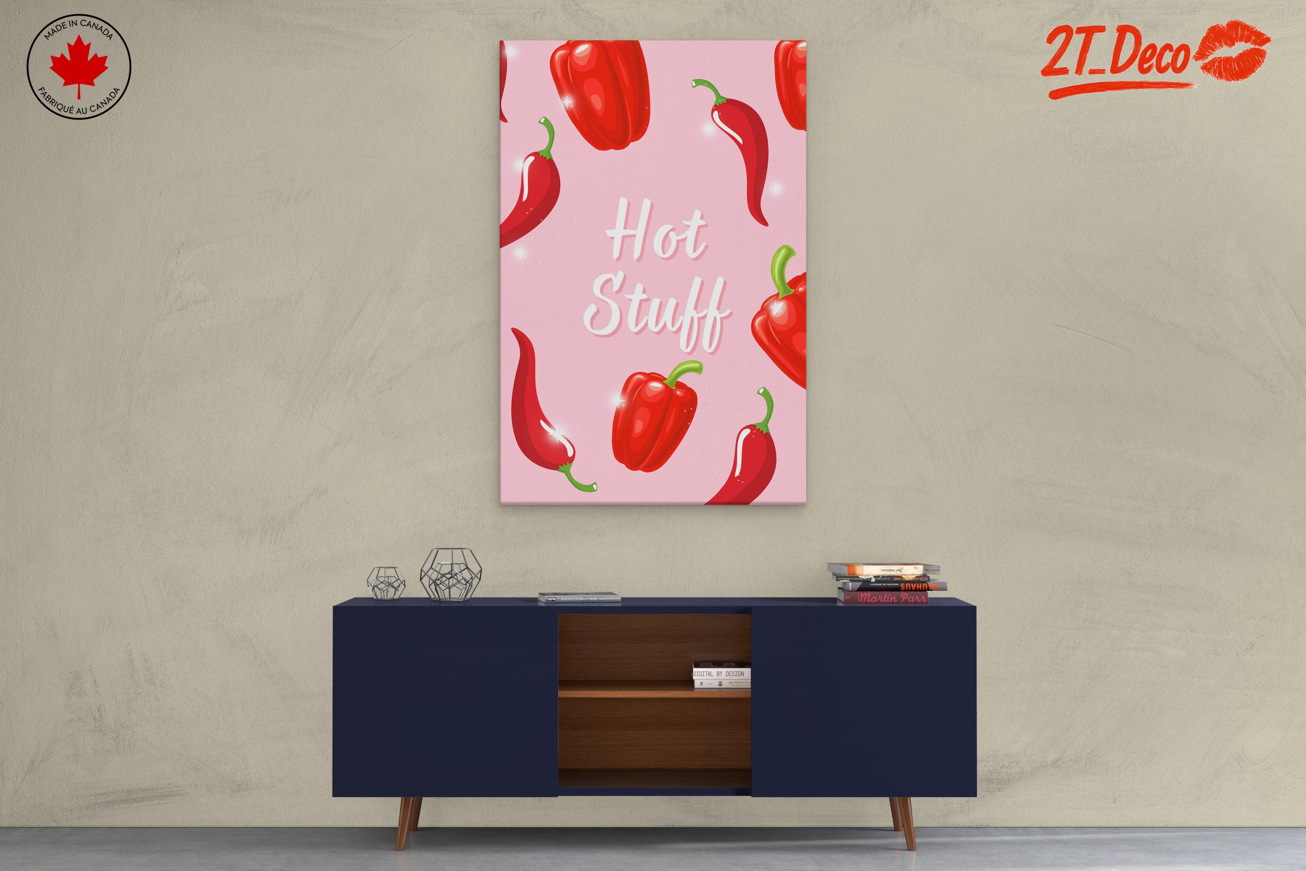 Hot Stuff Food Art with Peppers - Image 3
