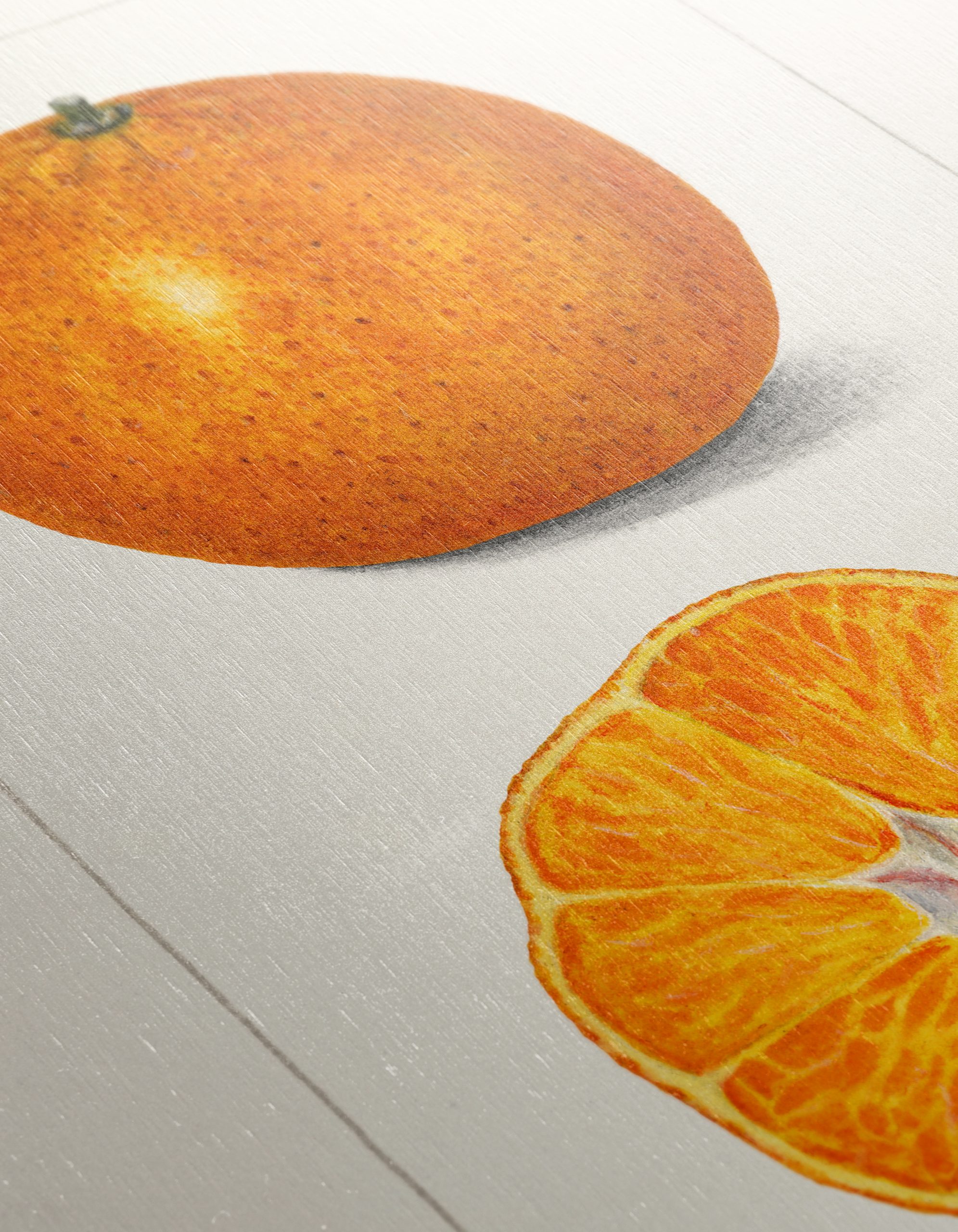 Vibrant Abstract Food Illustration of Citrus - Image 12