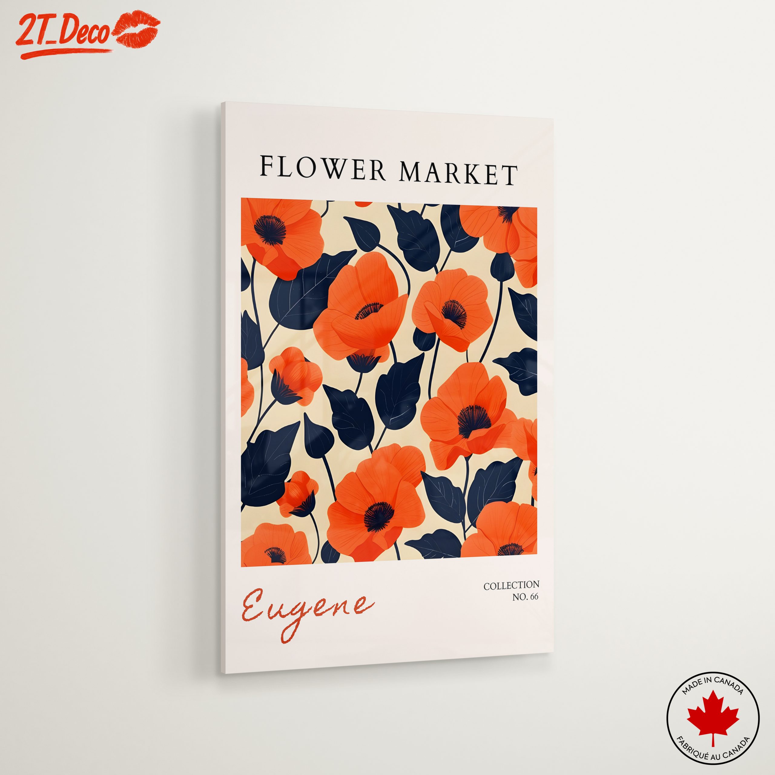 Vibrant Floral Flower Market Art - Image 6