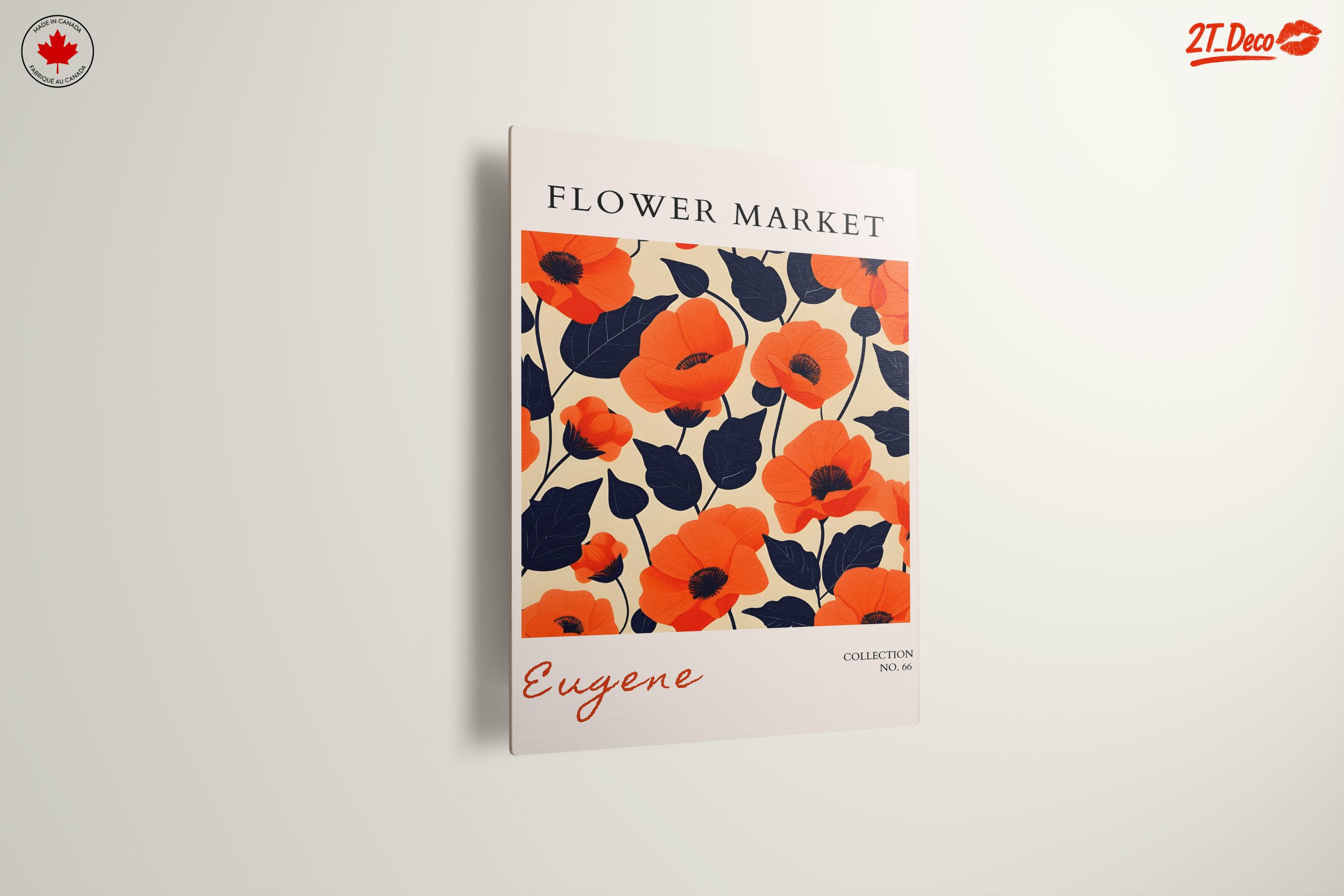 Vibrant Floral Flower Market Art - Image 13