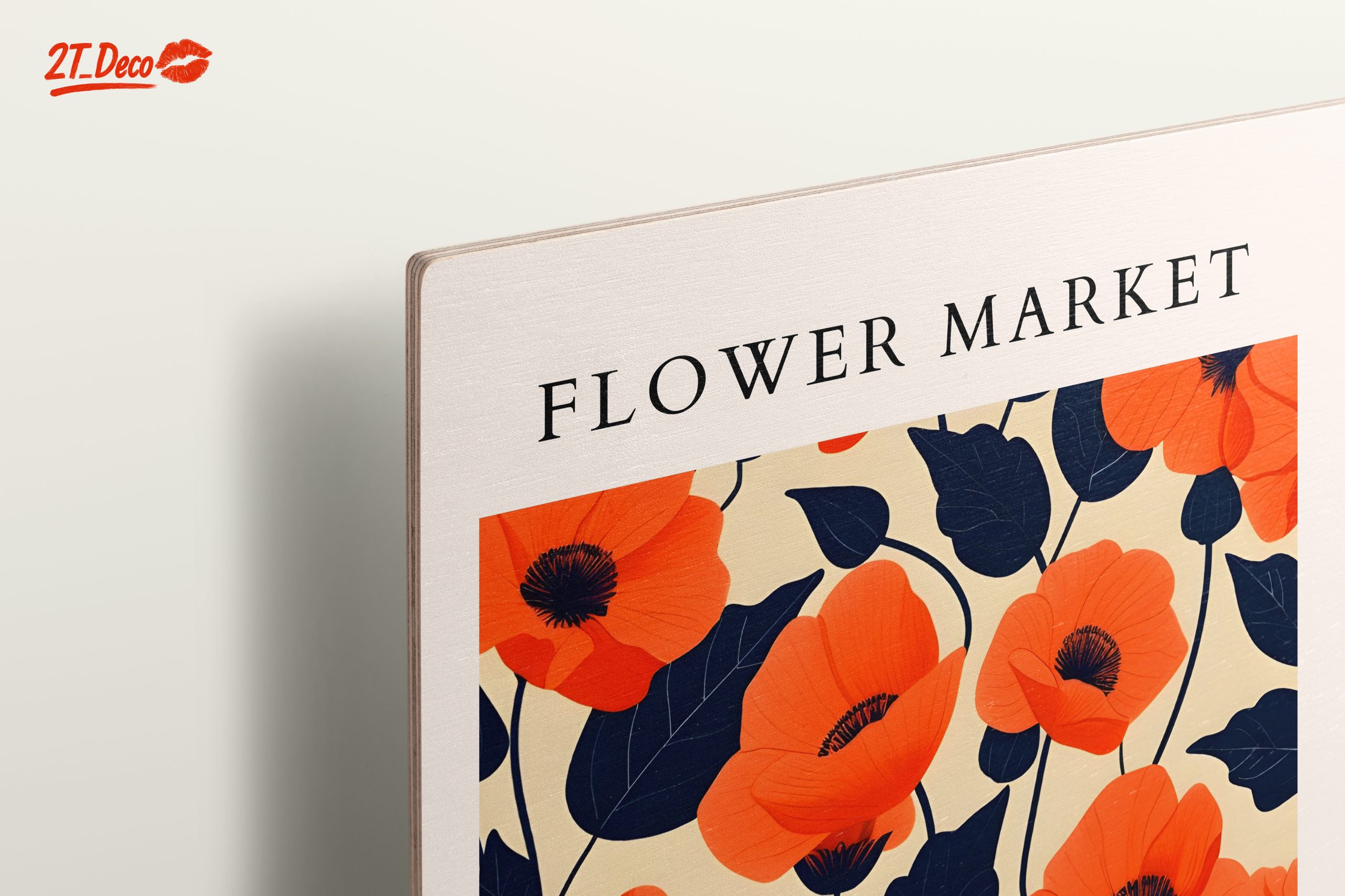 Vibrant Floral Flower Market Art - Image 15