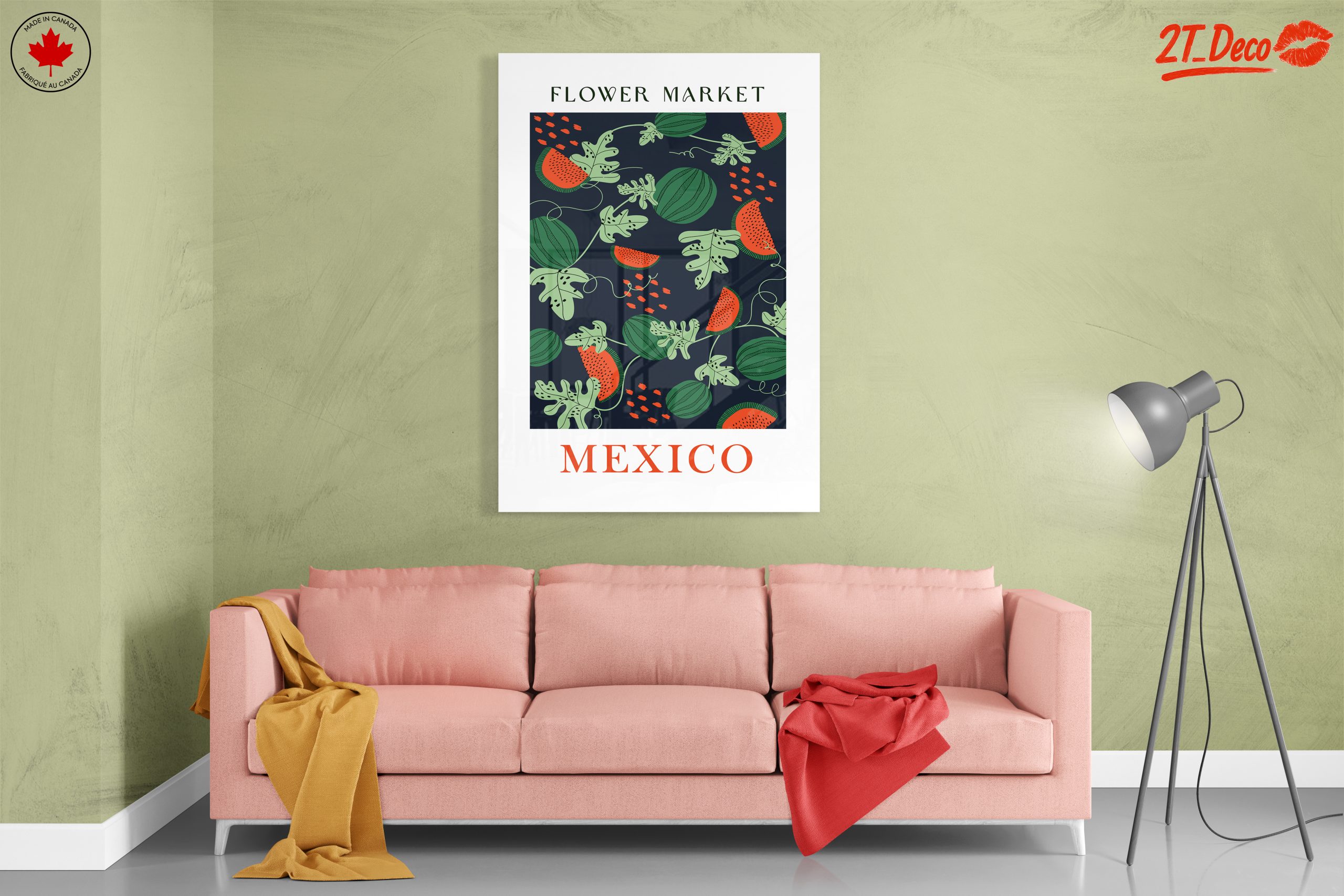 Flower Market Artwork from Mexico - Image 7