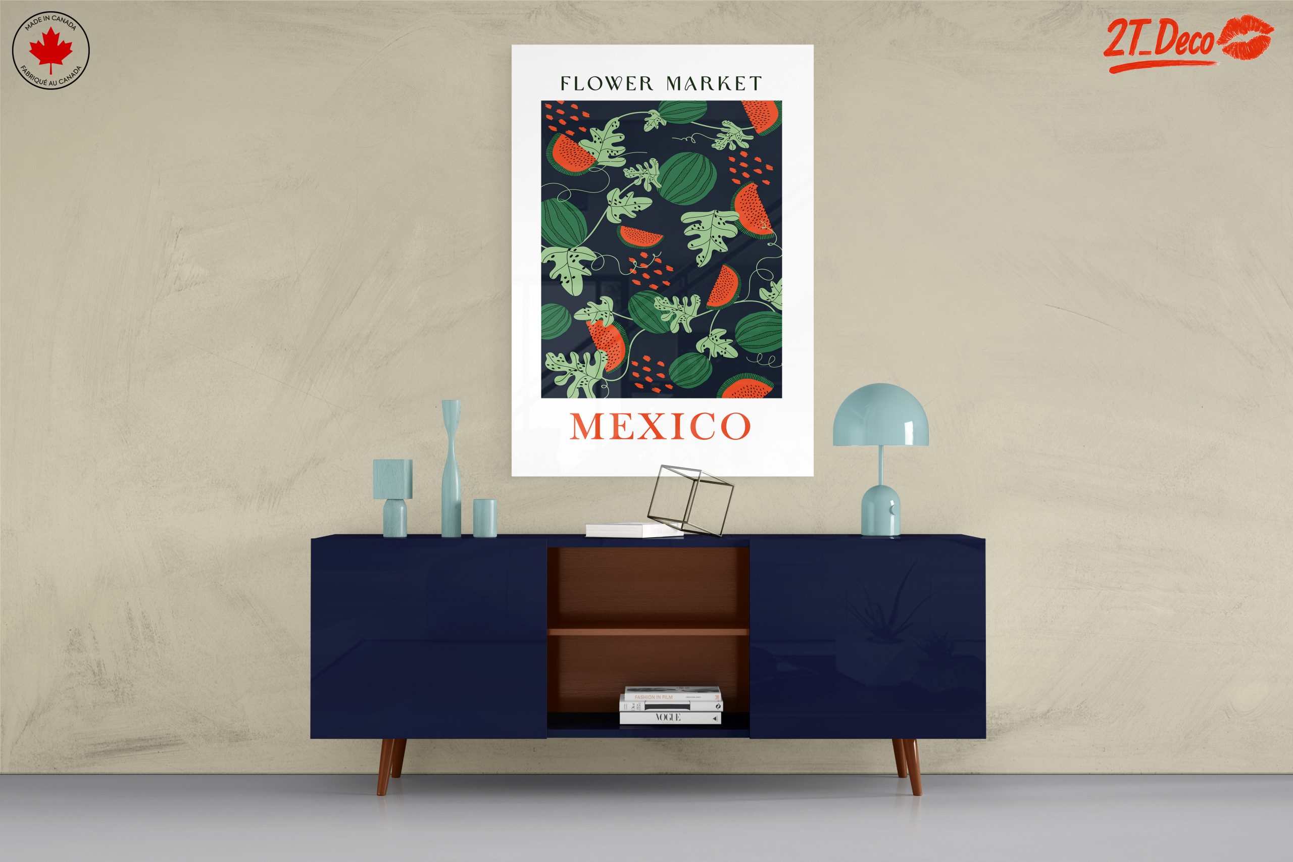 Flower Market Artwork from Mexico - Image 8