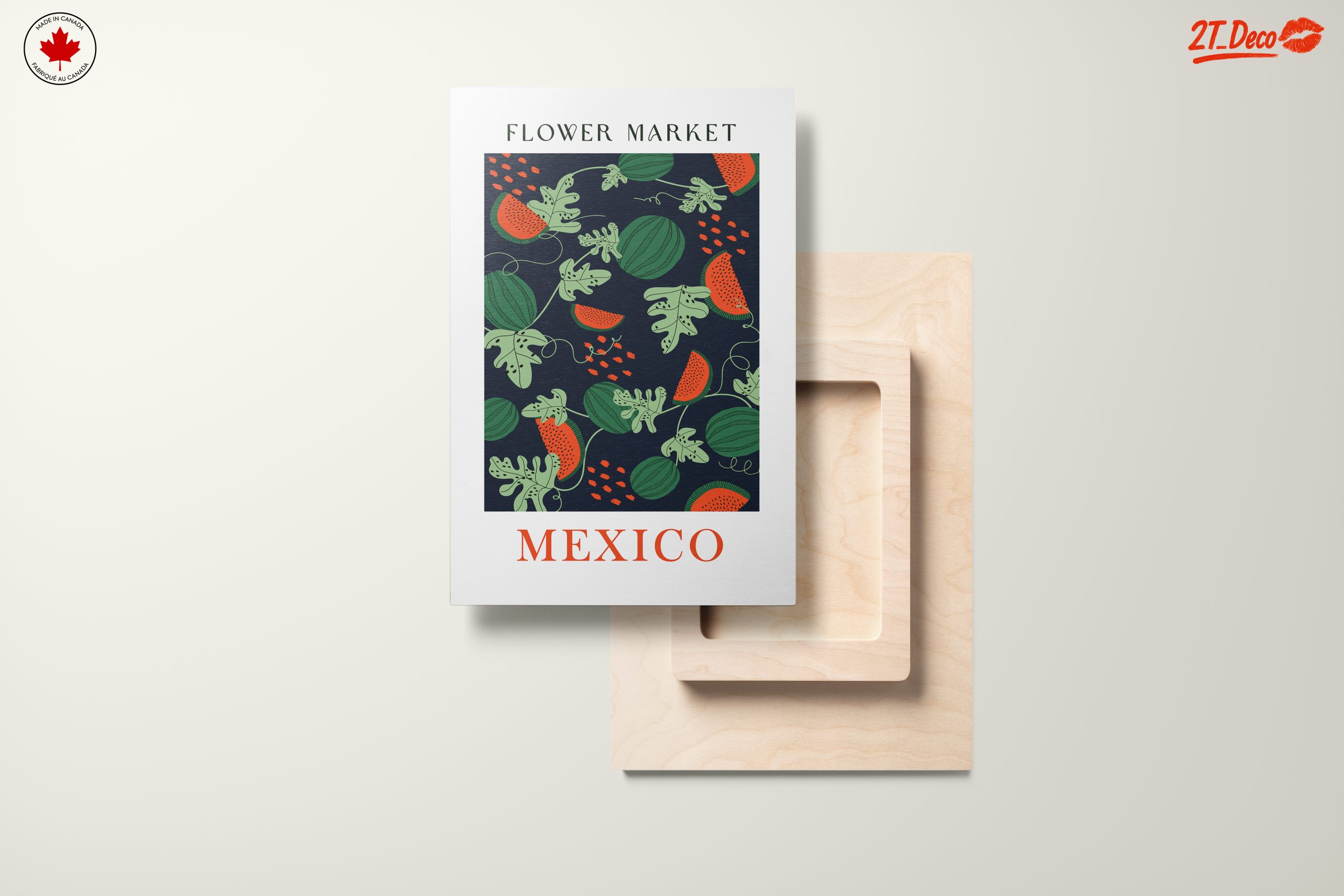 Flower Market Artwork from Mexico - Image 11