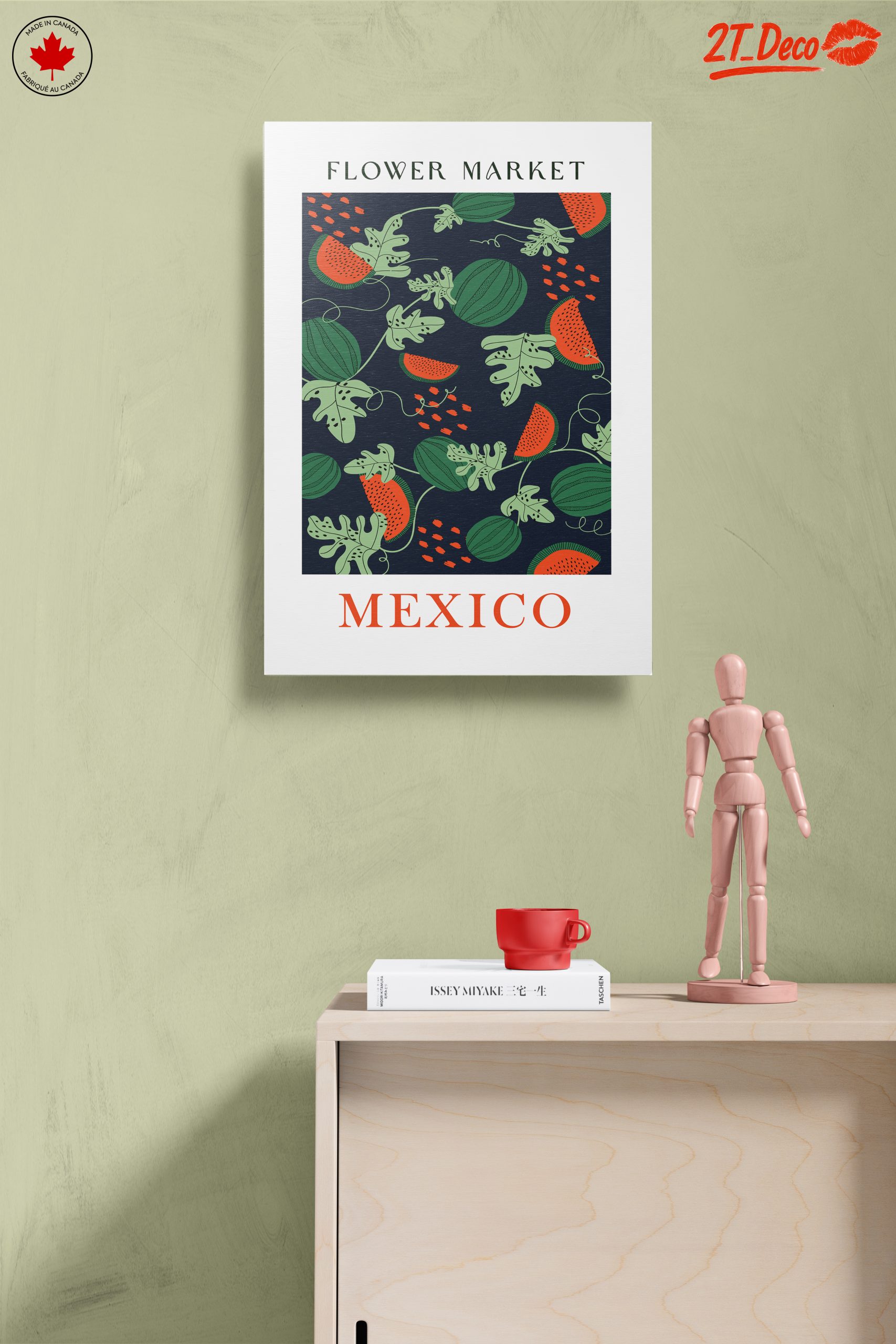 Flower Market Artwork from Mexico - Image 14