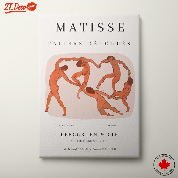 Matisse Inspired Abstract Figures Art