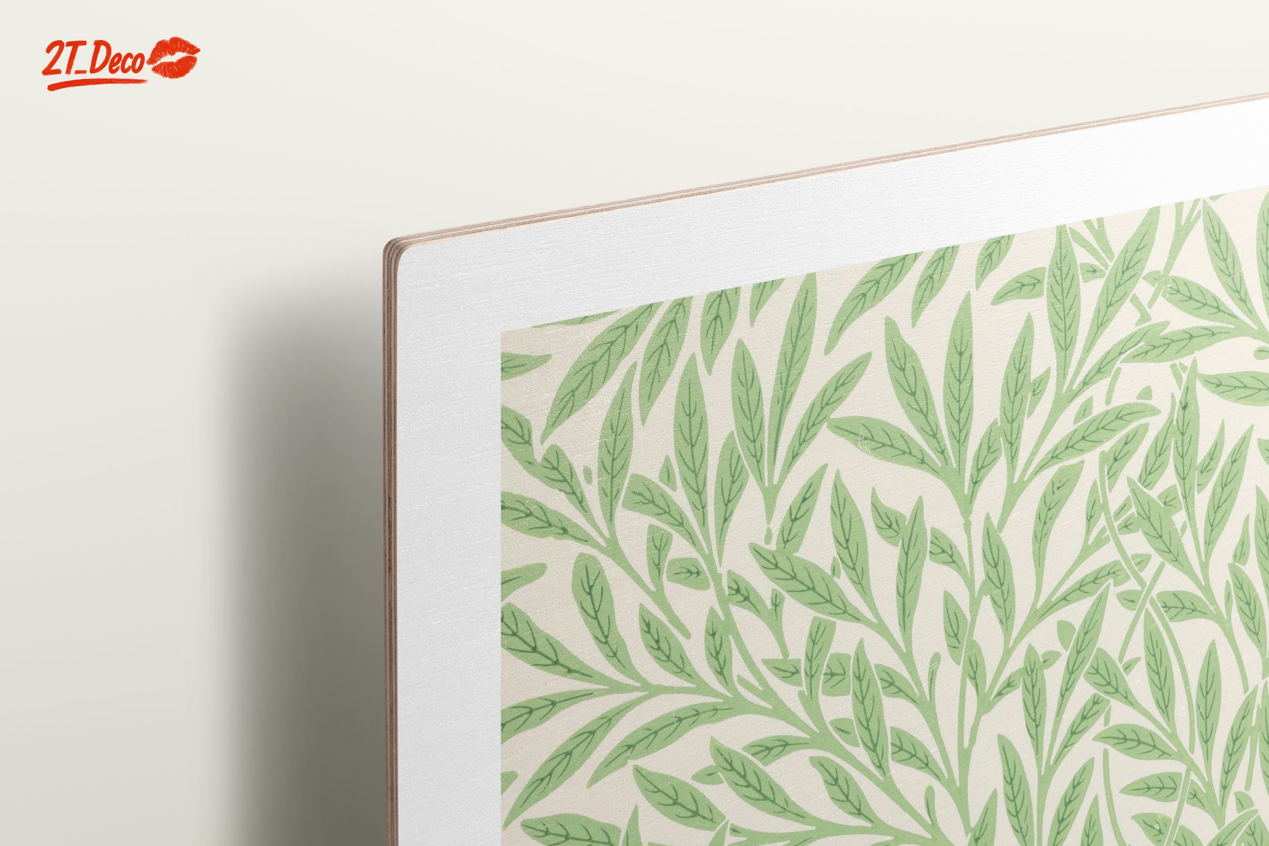 Elegant Botanical Leaf Design by William Morris - Image 15