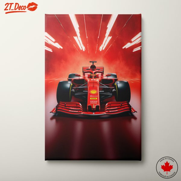 Dynamic Formula 1 Race Car Art 13